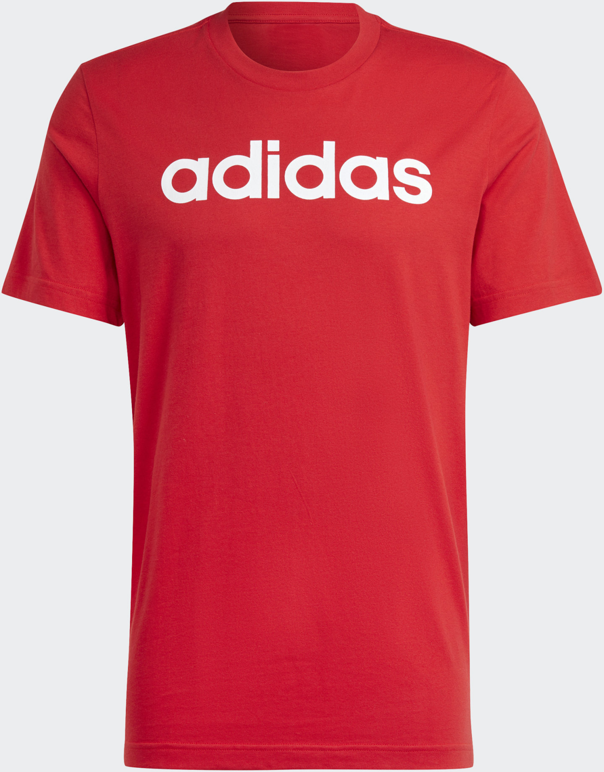 ADIDAS, Adidas Essentials Single Jersey Linear Embroidered Logo Tee