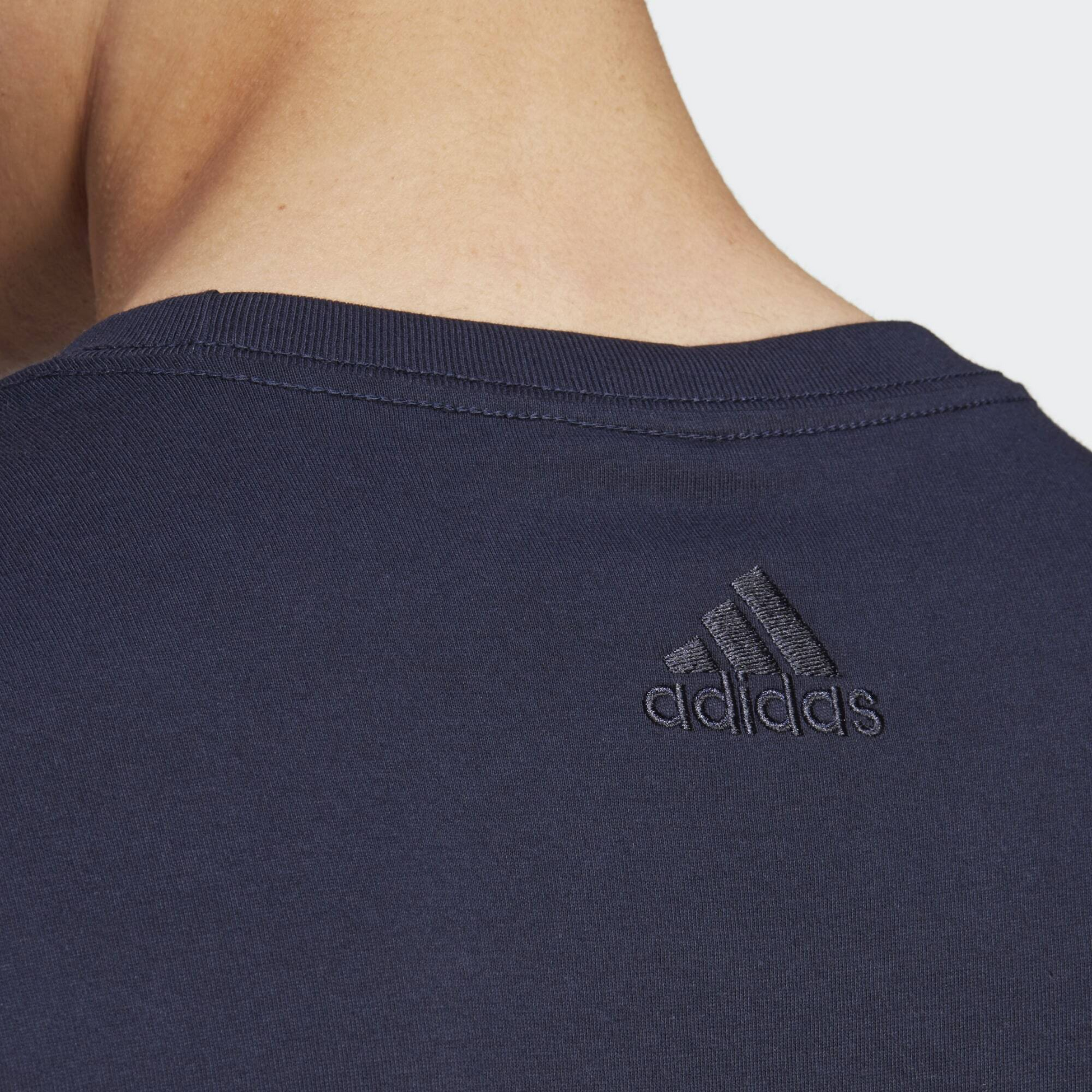 ADIDAS, Adidas Essentials Single Jersey Linear Embroidered Logo Tee