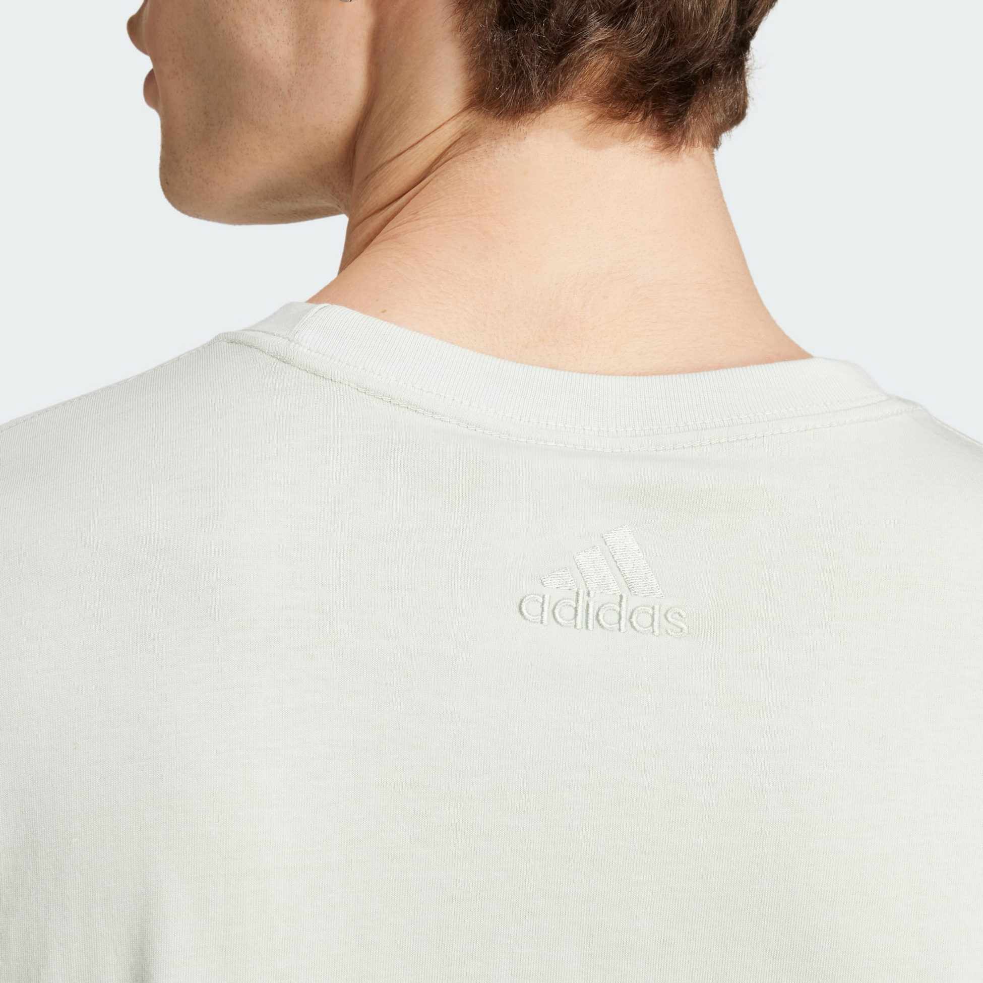 ADIDAS, Adidas Essentials Single Jersey Linear Embroidered Logo Tee