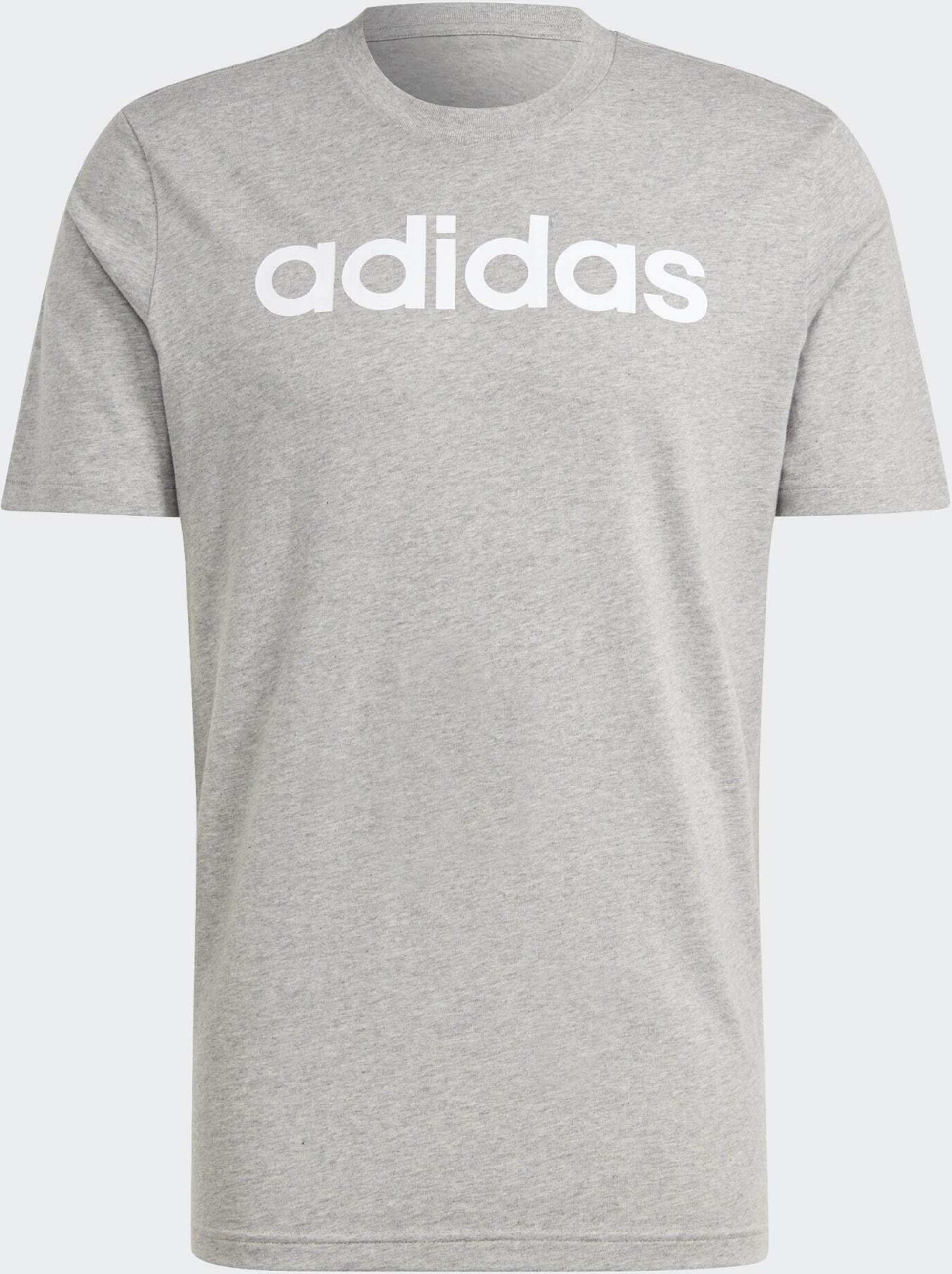 ADIDAS, Adidas Essentials Single Jersey Linear Embroidered Logo Tee