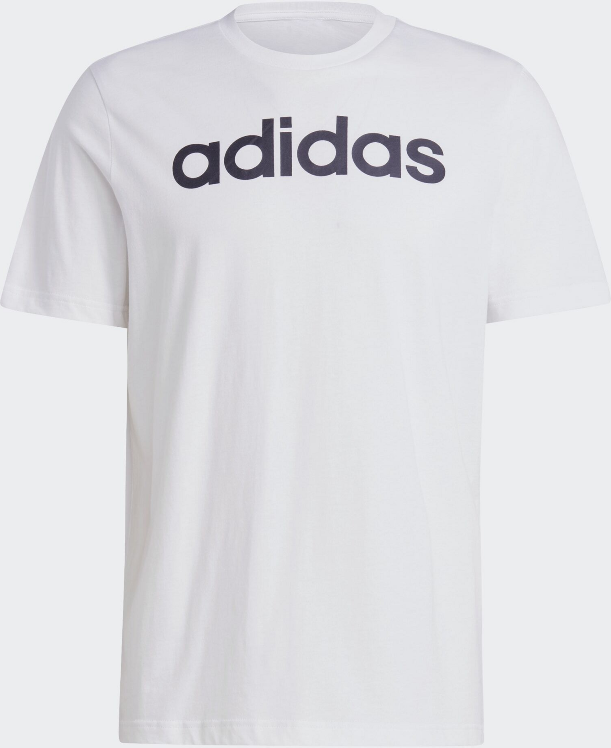 ADIDAS, Adidas Essentials Single Jersey Linear Embroidered Logo Tee