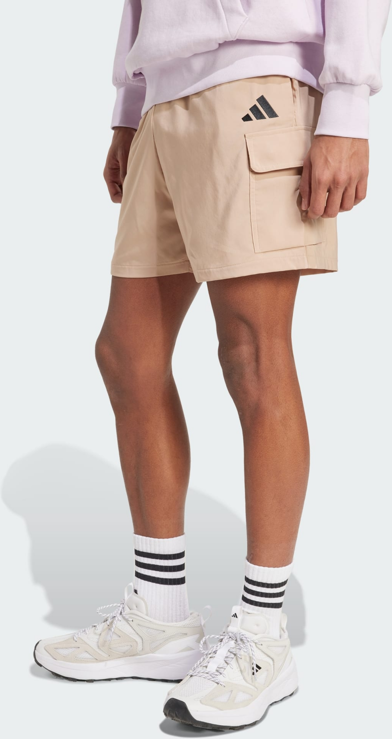 ADIDAS, Adidas Essentials Small Logo Cargo Chelsea Shorts