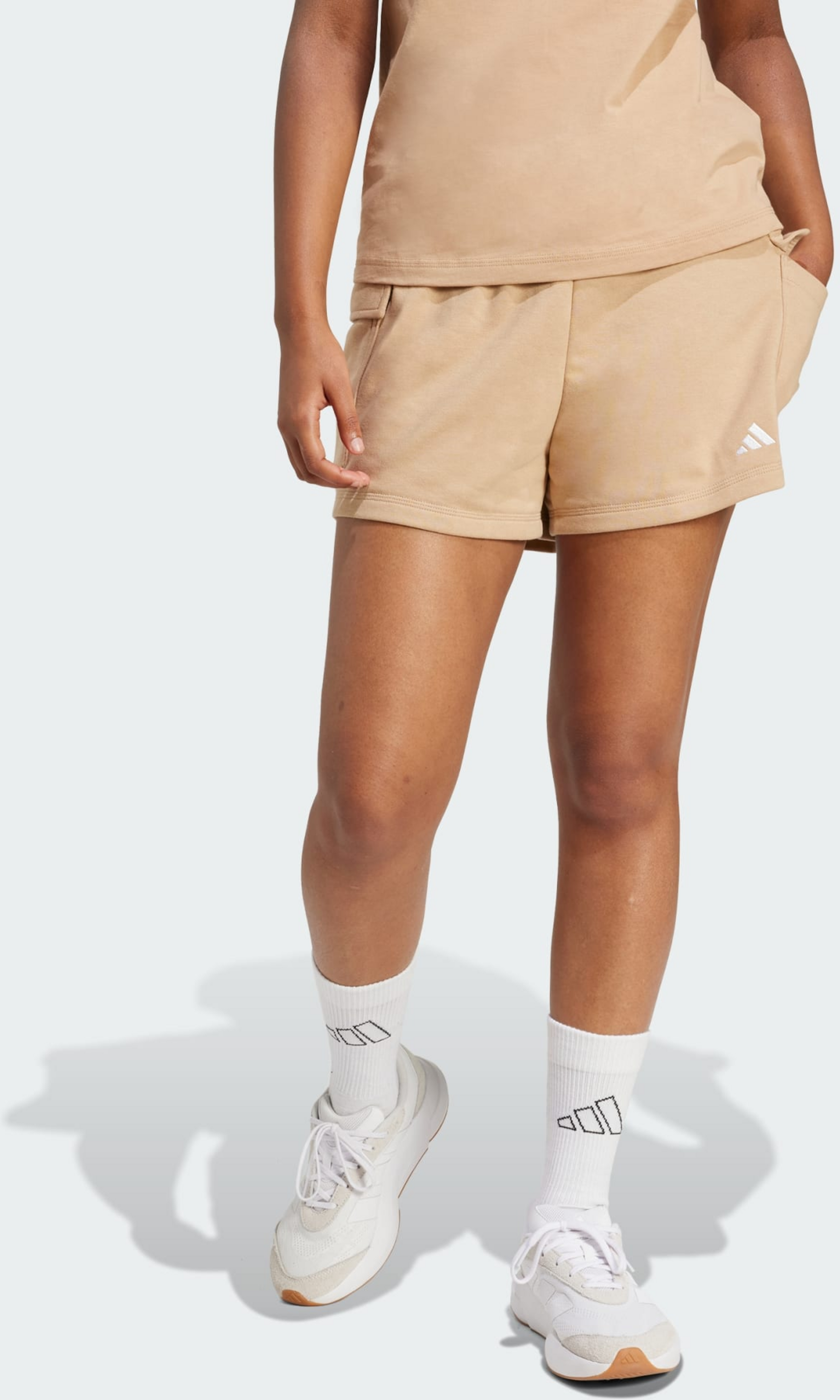 ADIDAS, Adidas Essentials Small Logo French Terry Cargoshorts