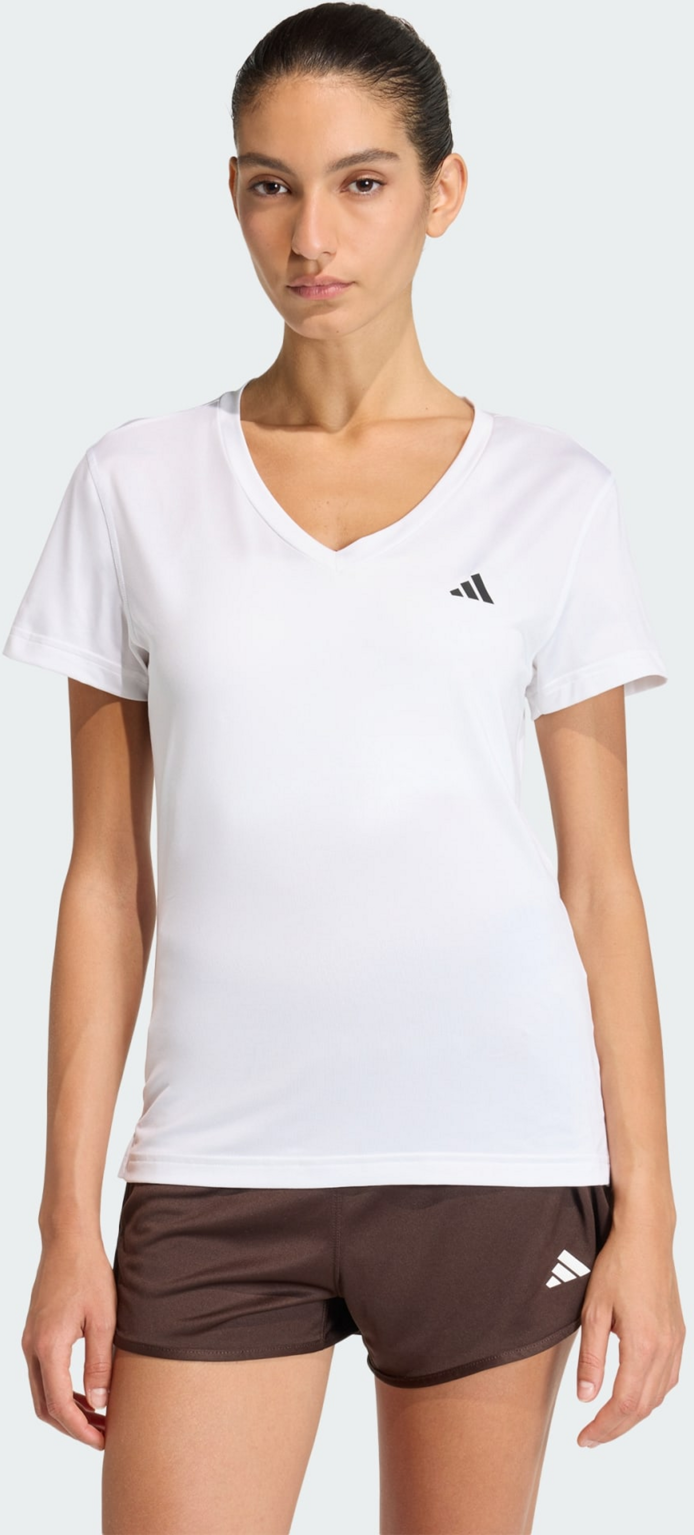 ADIDAS, Adidas Essentials Tränings-t-shirt Med V-ringning