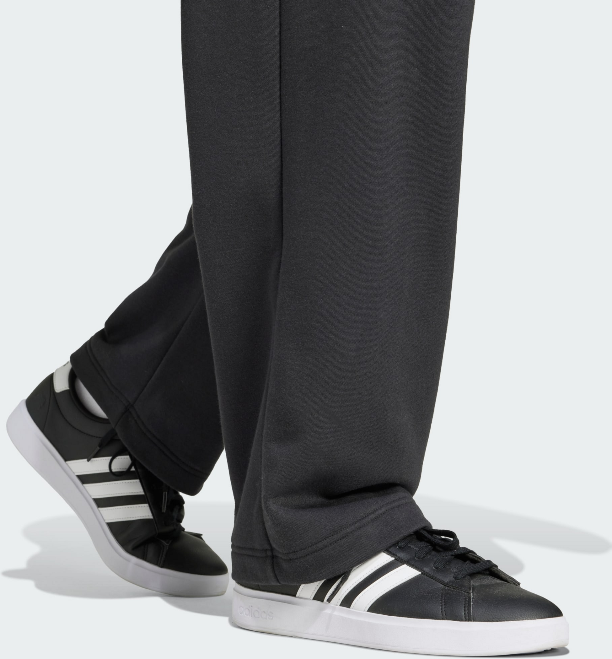 ADIDAS, Adidas Essentials Wide Leg 3 Bar Logo Byxor