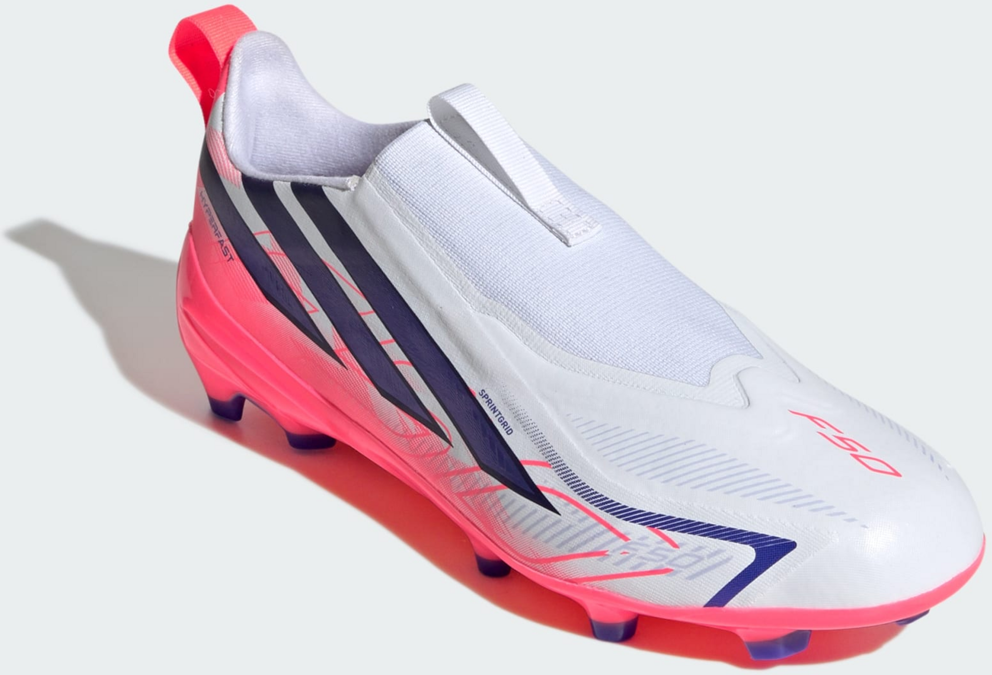 ADIDAS, Adidas F50 Hyperfast League Laceless Firm Ground Fotbollsskor Barn