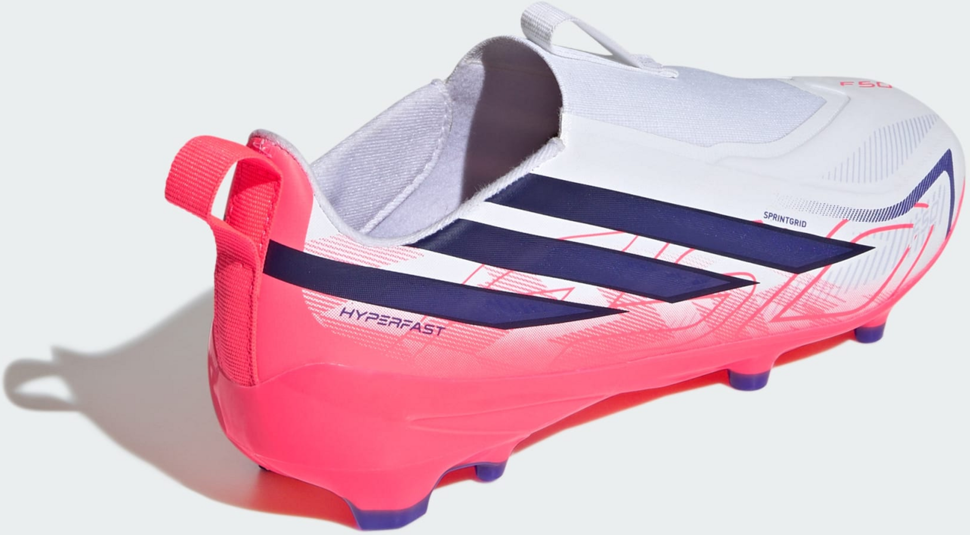 ADIDAS, Adidas F50 Hyperfast League Laceless Firm Ground Fotbollsskor Barn