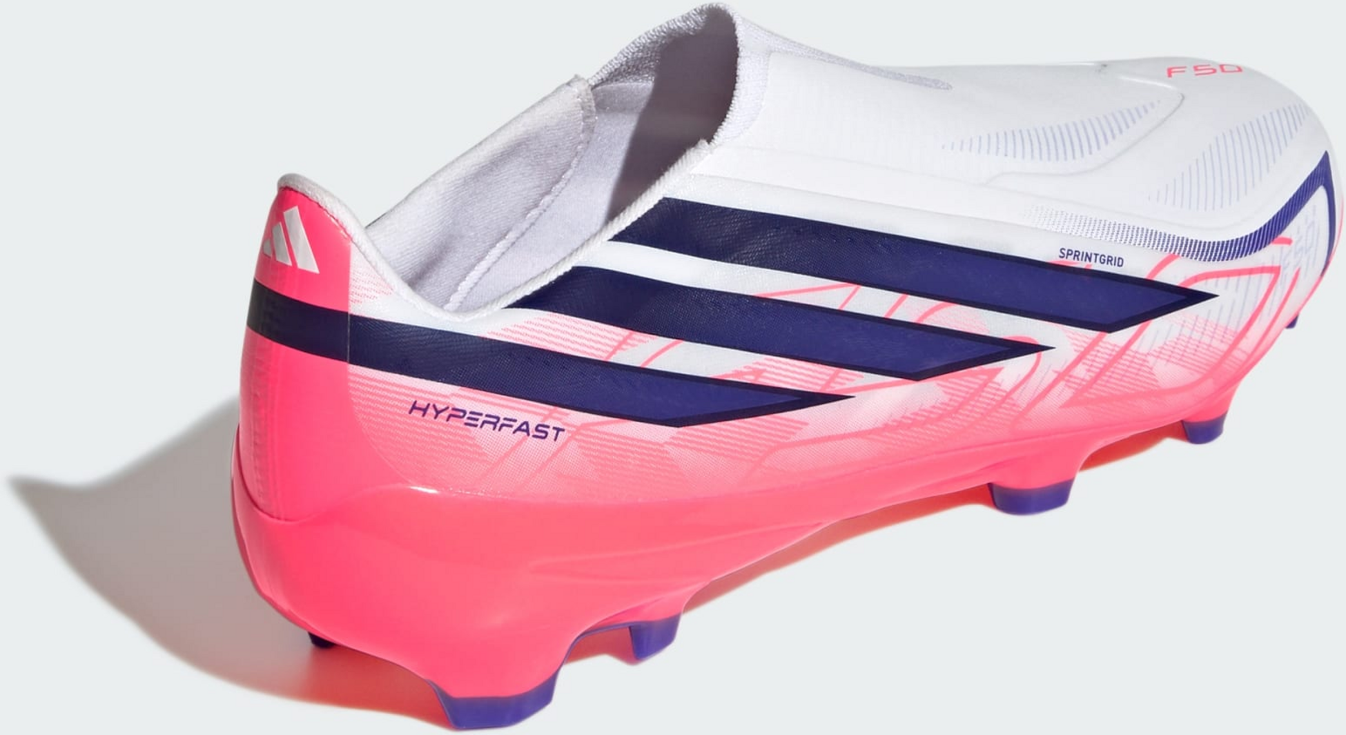 ADIDAS, Adidas F50 Hyperfast League Laceless Firm Ground Fotbollsskor