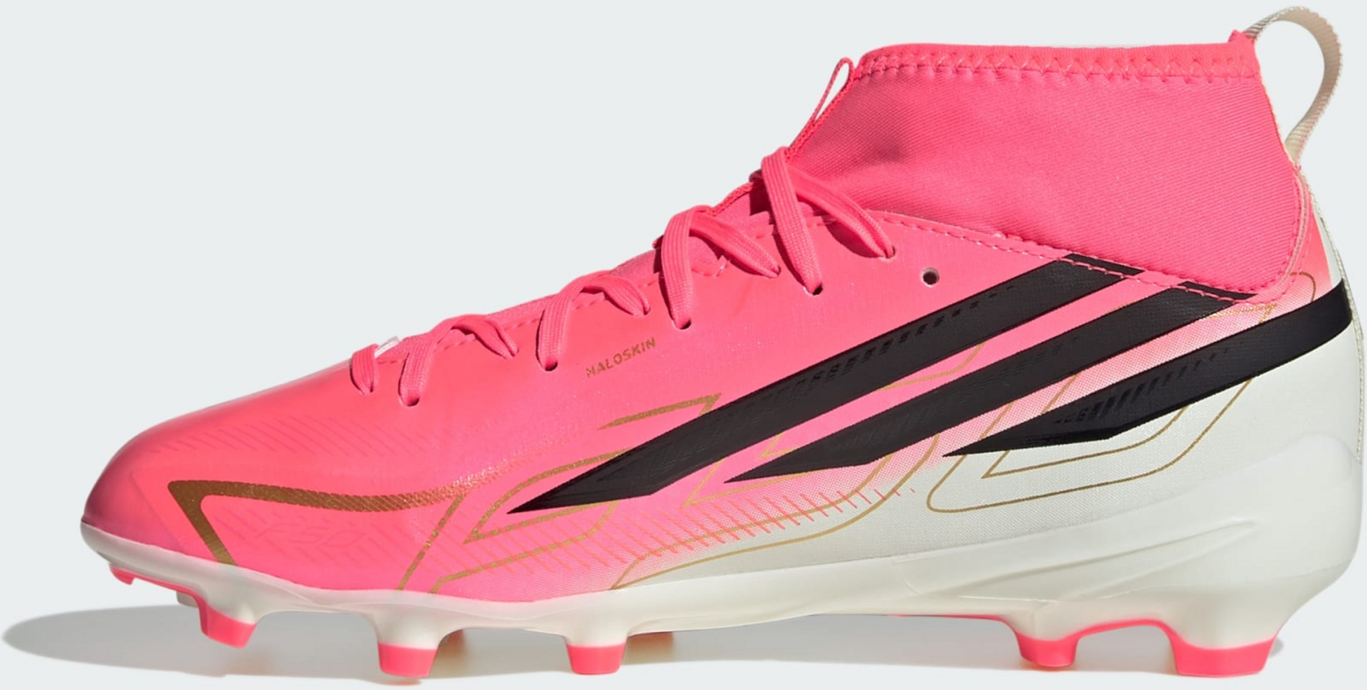 ADIDAS, Adidas F50 Hyperfast League Mid Firm Ground Fotbollsskor F&ouml;r Barn
