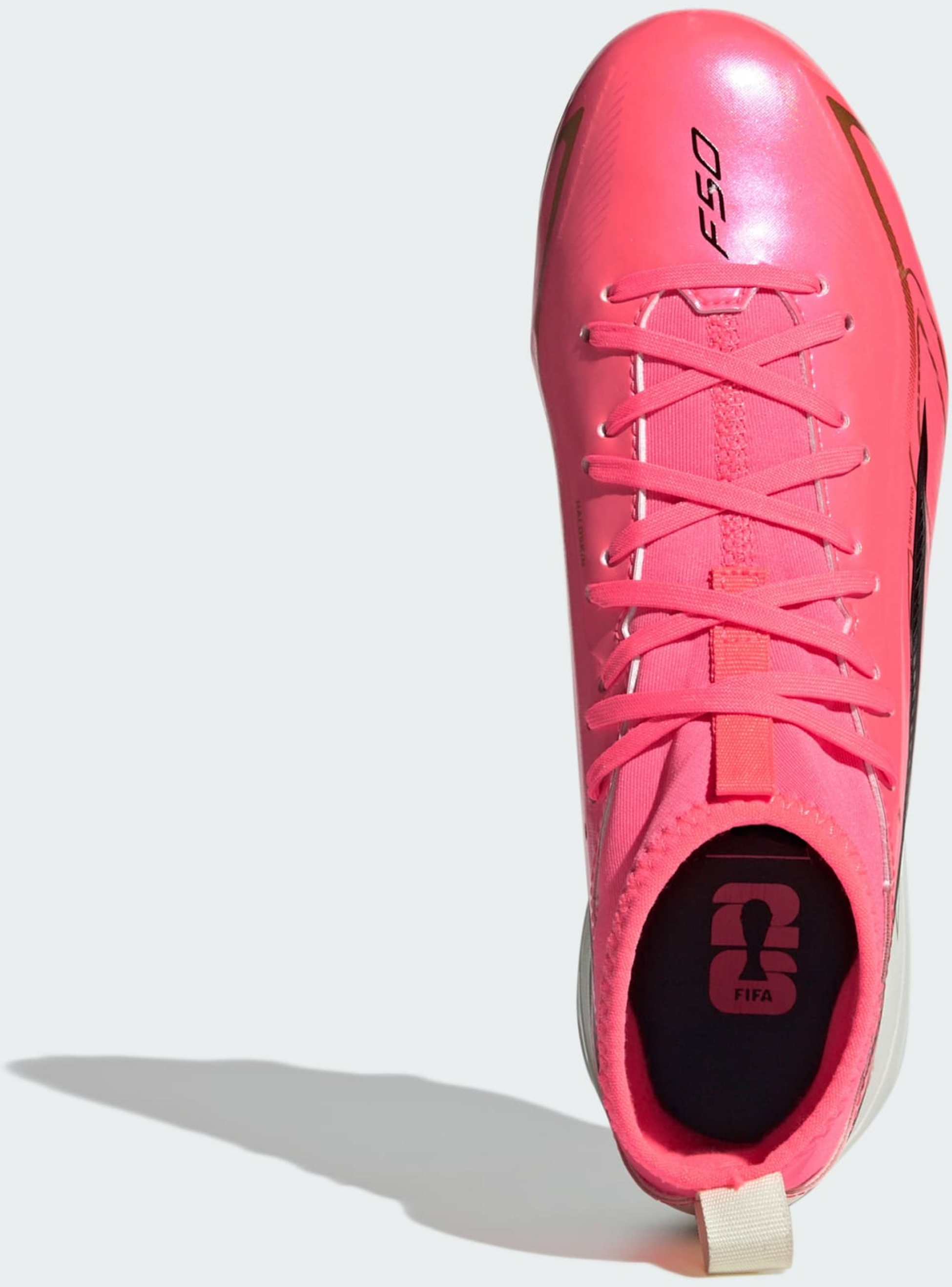 ADIDAS, Adidas F50 Hyperfast League Mid Firm Ground Fotbollsskor F&ouml;r Barn
