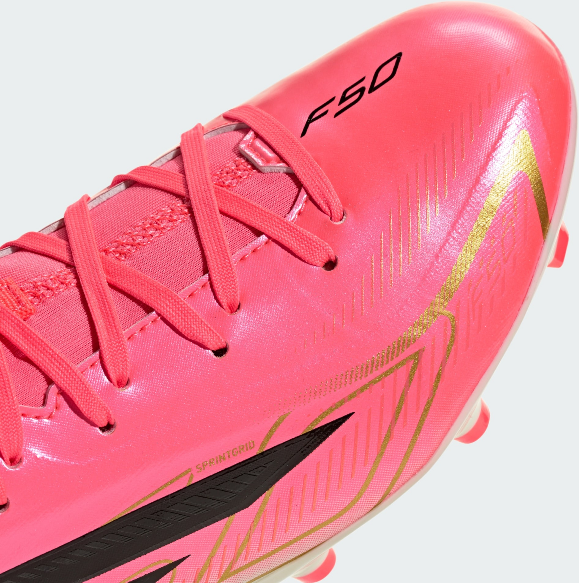 ADIDAS, Adidas F50 Hyperfast League Mid Firm Ground Fotbollsskor F&ouml;r Barn