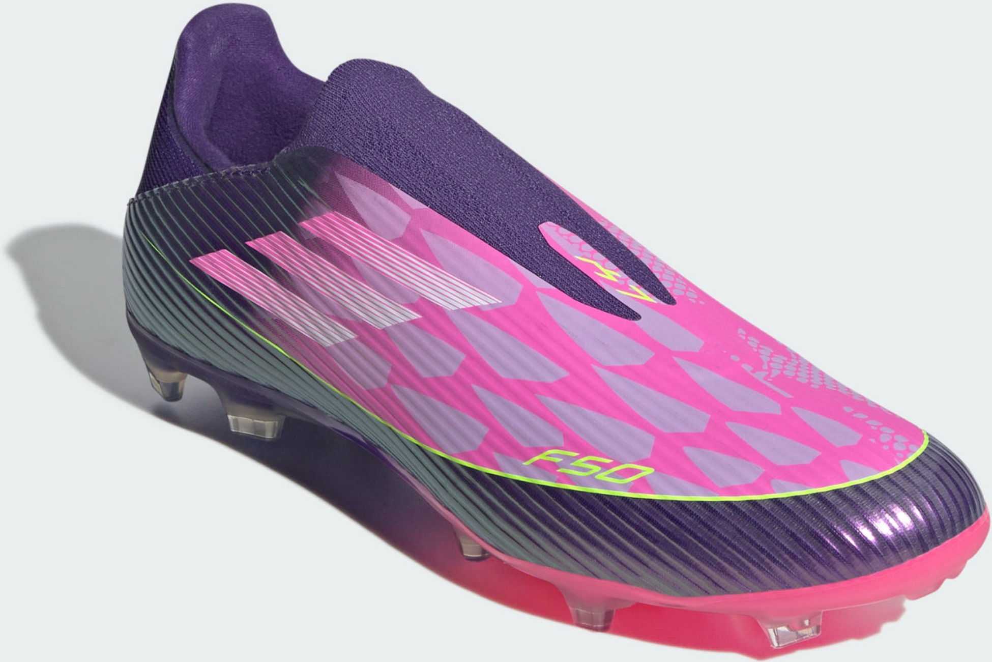 ADIDAS, Adidas F50 League Fotbollsskor Utan Snörning För Fasta Underlag