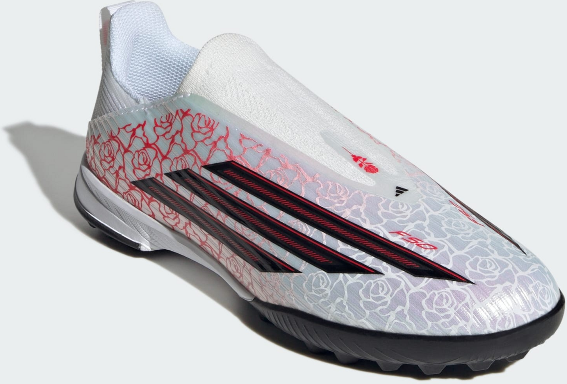 ADIDAS, Adidas F50 League Lamine Yamal Laceless Turf Fotbollsskor F&ouml;r Barn