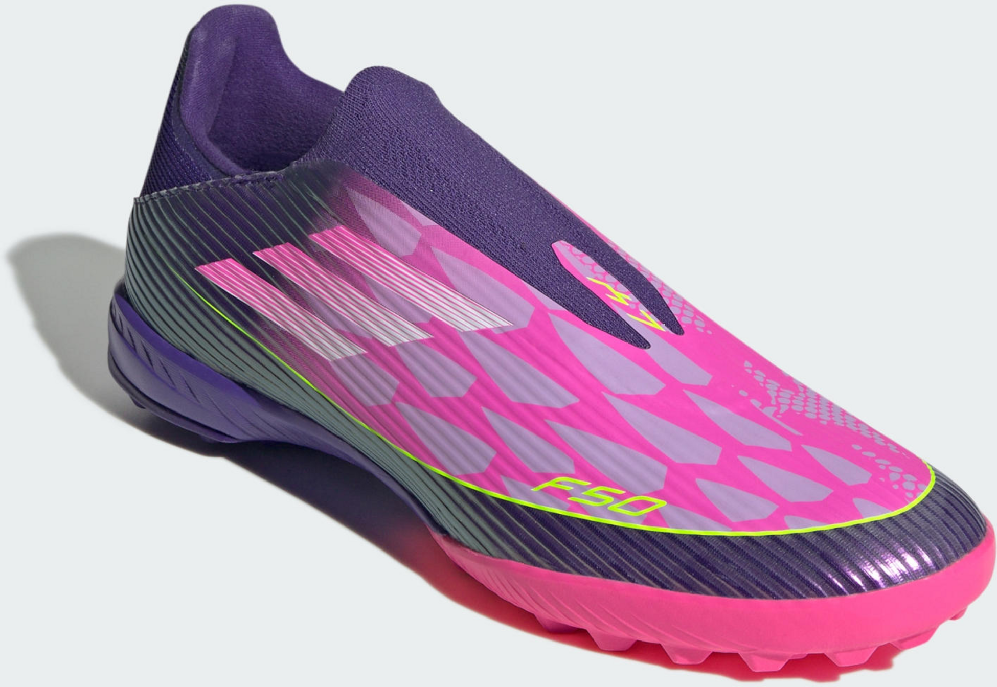 ADIDAS, Adidas F50 League Lamine Yamal-fotbollsskor Utan Snörning För Konstgräs