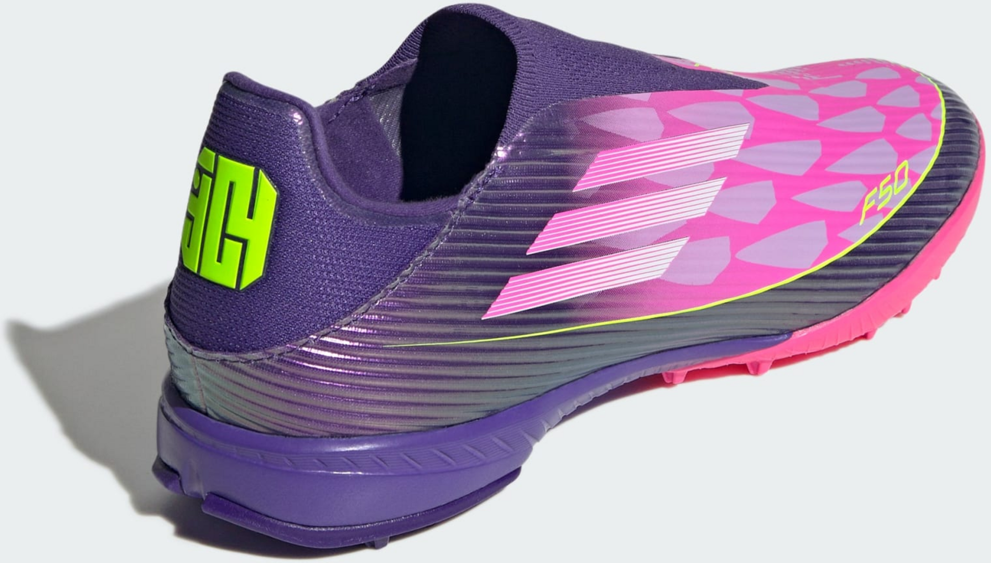 ADIDAS, Adidas F50 League Lamine Yamal-fotbollsskor Utan Snörning För Konstgräs