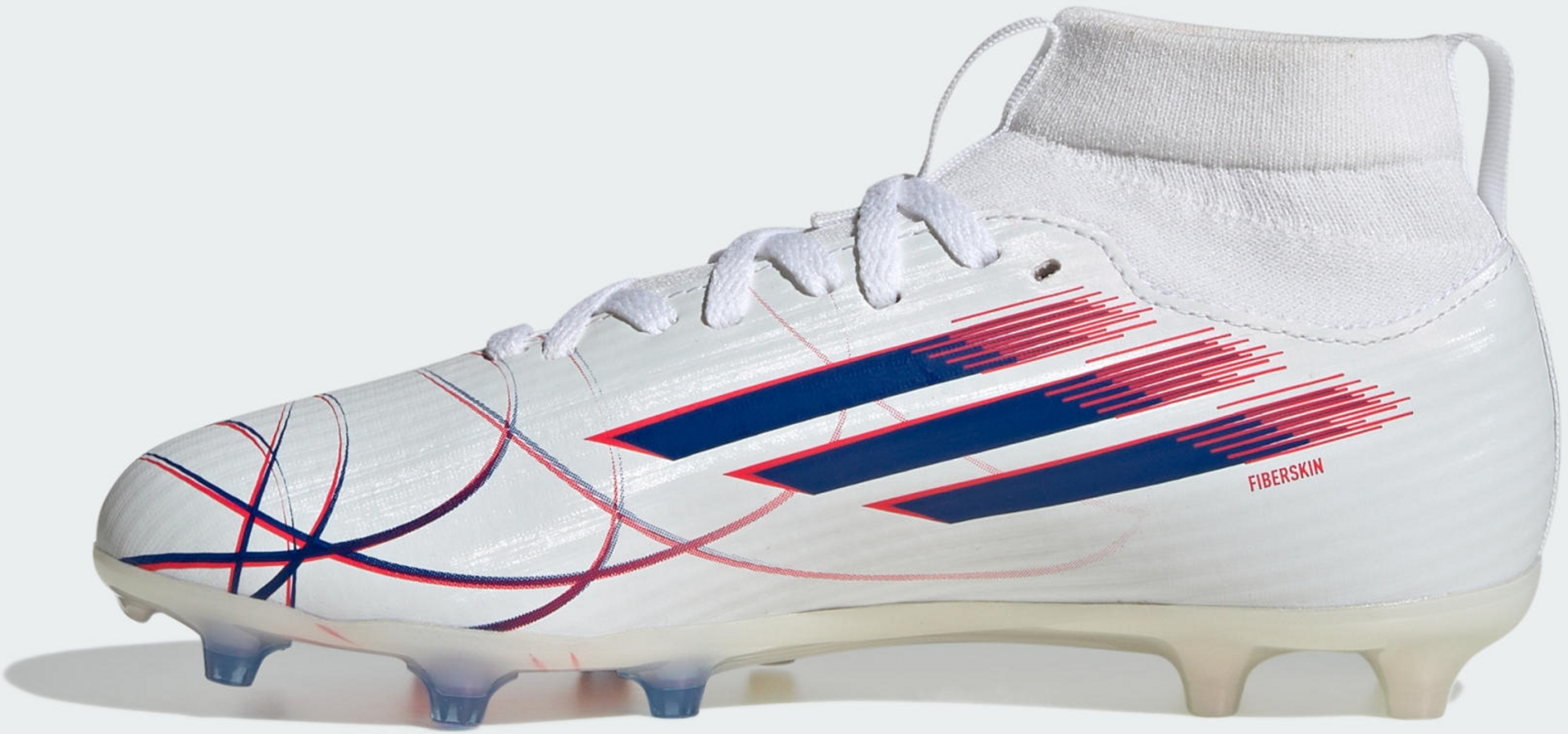 ADIDAS, Adidas F50 Sparkfusion League Mid Cut Firm Ground / Artificial Ground Fotbollsskor F&ouml;r Barn