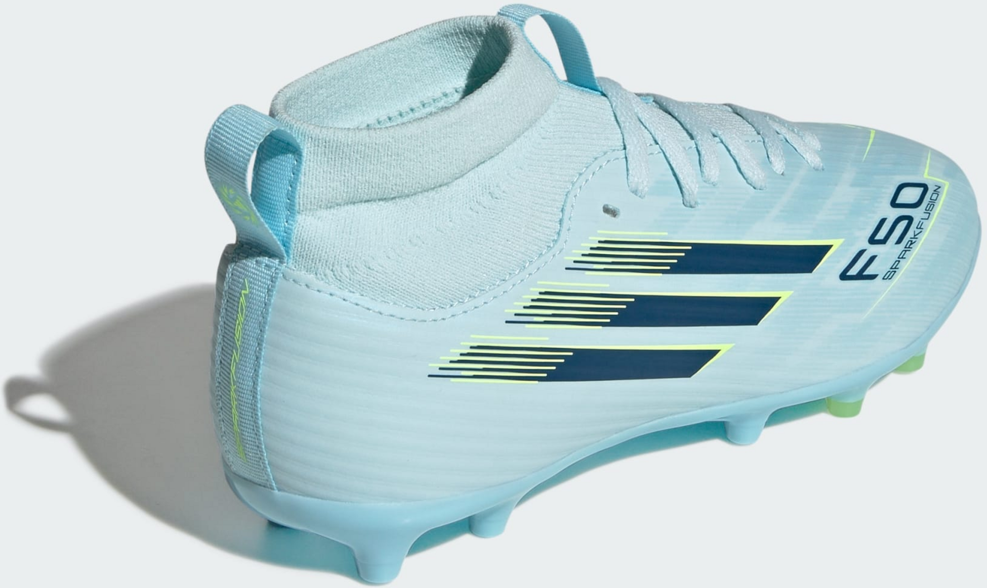ADIDAS, Adidas F50 Sparkfusion League Mid Cut Firm Ground / Artificial Ground-fotbollsskor F&ouml;r Barn