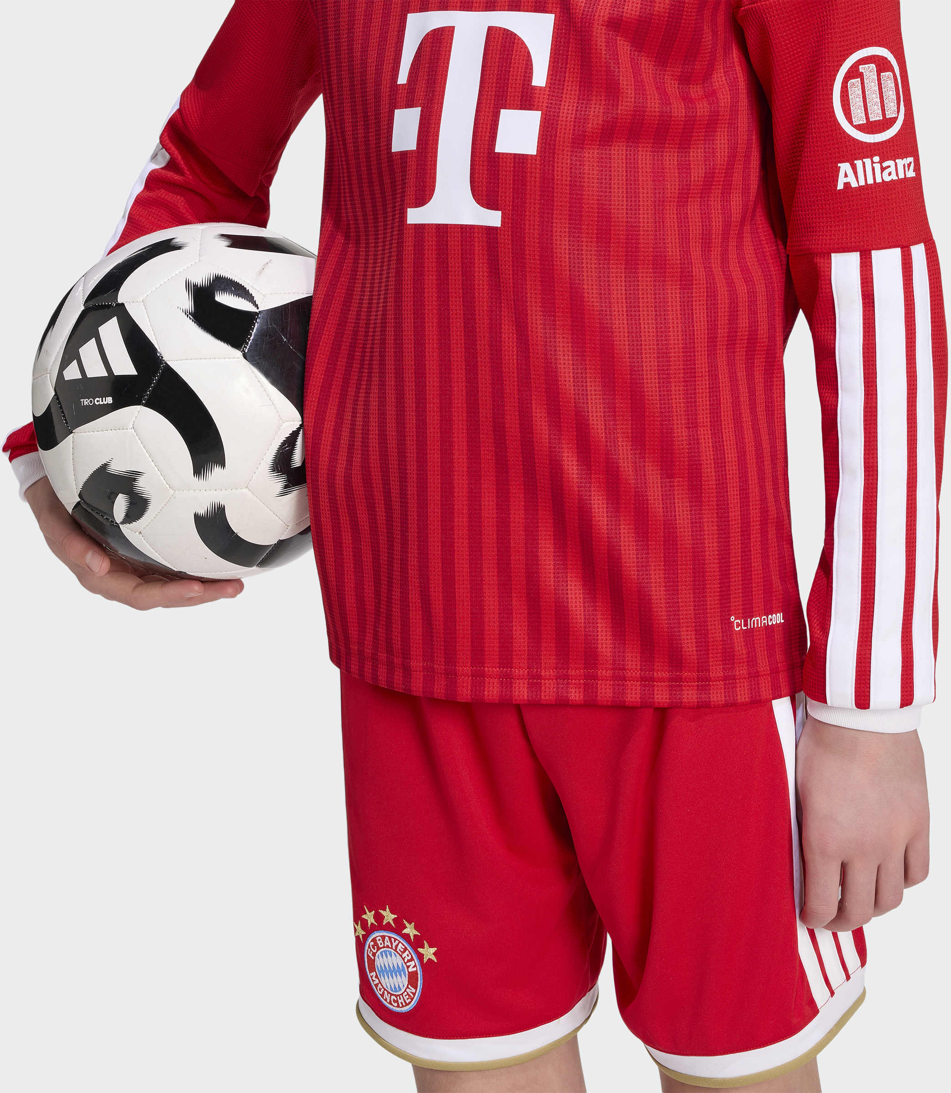 ADIDAS, Adidas Fc Bayern 26/27 L&aring;ng&auml;rmad Hemmatr&ouml;ja F&ouml;r Barn