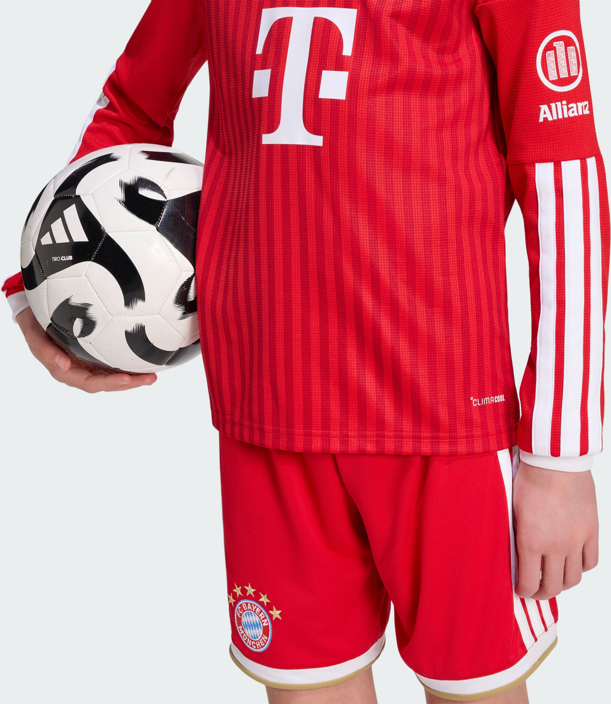ADIDAS, Adidas Fc Bayern 26/27 L&aring;ng&auml;rmad Hemmatr&ouml;ja F&ouml;r Barn