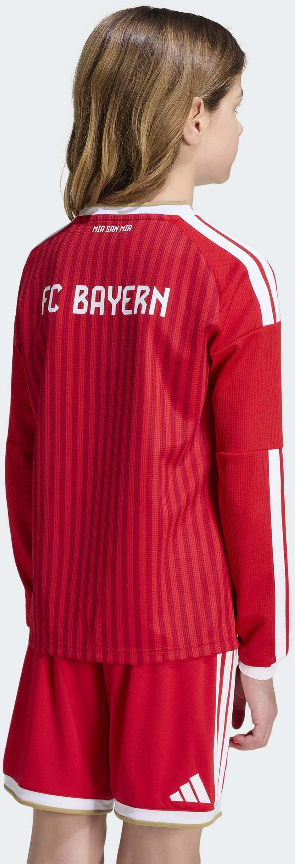 ADIDAS, Adidas Fc Bayern 26/27 L&aring;ng&auml;rmad Hemmatr&ouml;ja F&ouml;r Barn