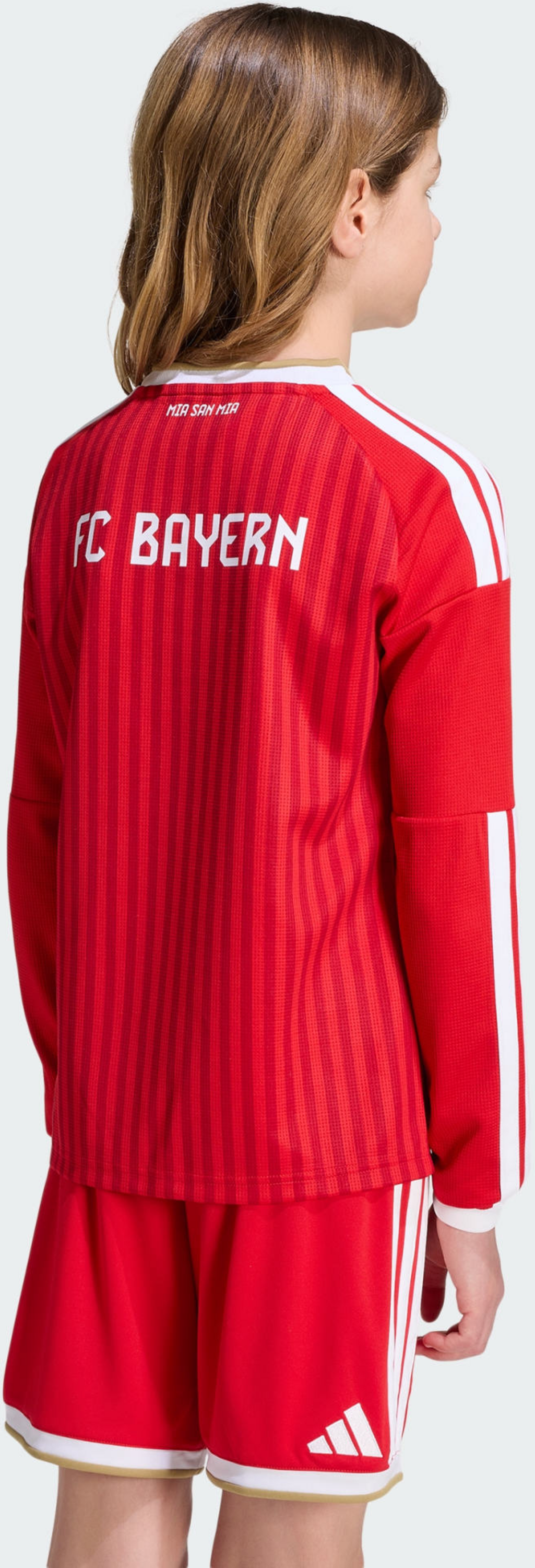 ADIDAS, Adidas Fc Bayern 26/27 L&aring;ng&auml;rmad Hemmatr&ouml;ja F&ouml;r Barn