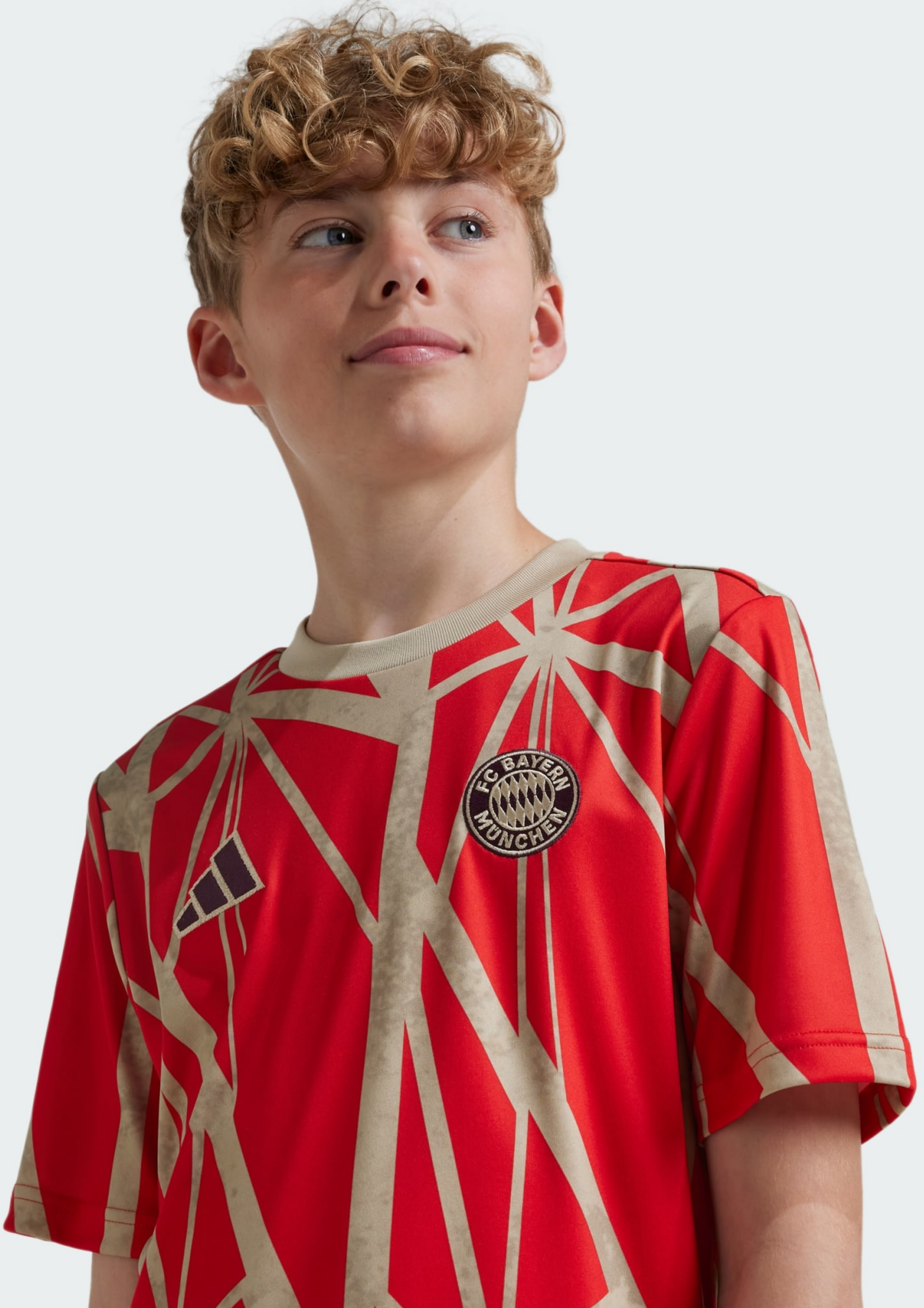 ADIDAS, Adidas Fc Bayern Pre-match Jersey Kids