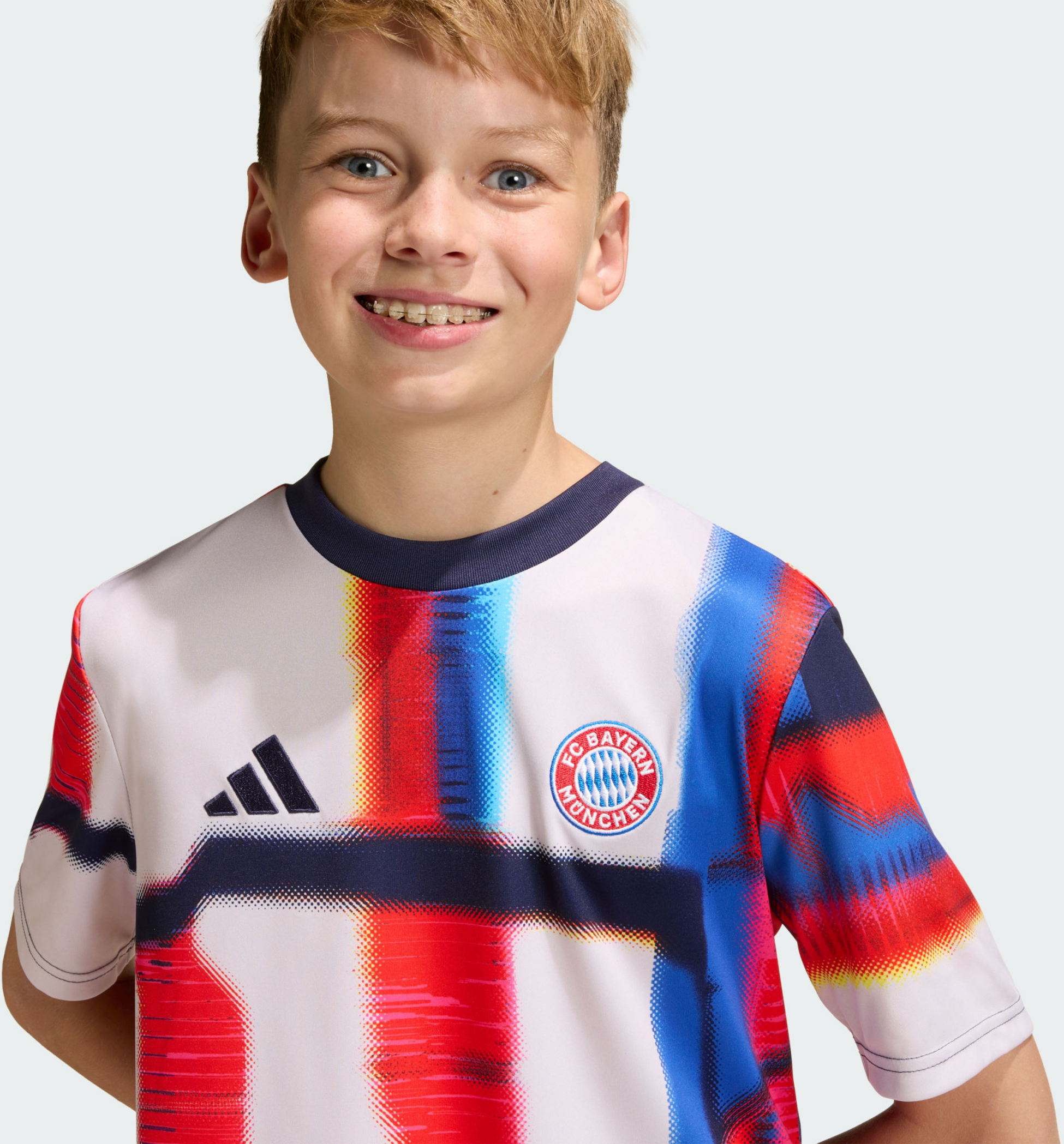 ADIDAS, Adidas Fc Bayern Ss26 Uppv&auml;rmningstr&ouml;ja Barn