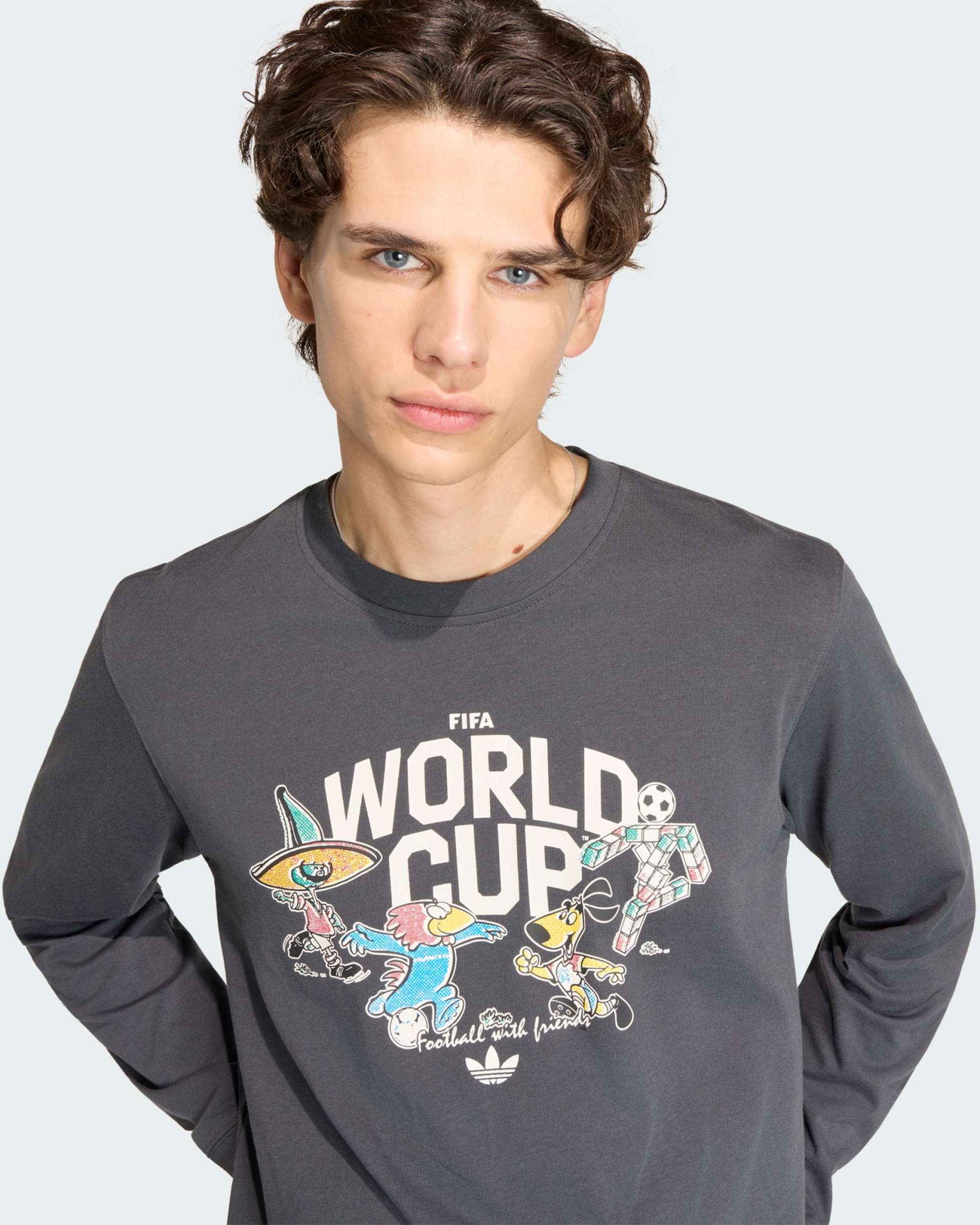 ADIDAS, Adidas Fifa World Cup 2026 Mascot Long Sleeve T-shirt