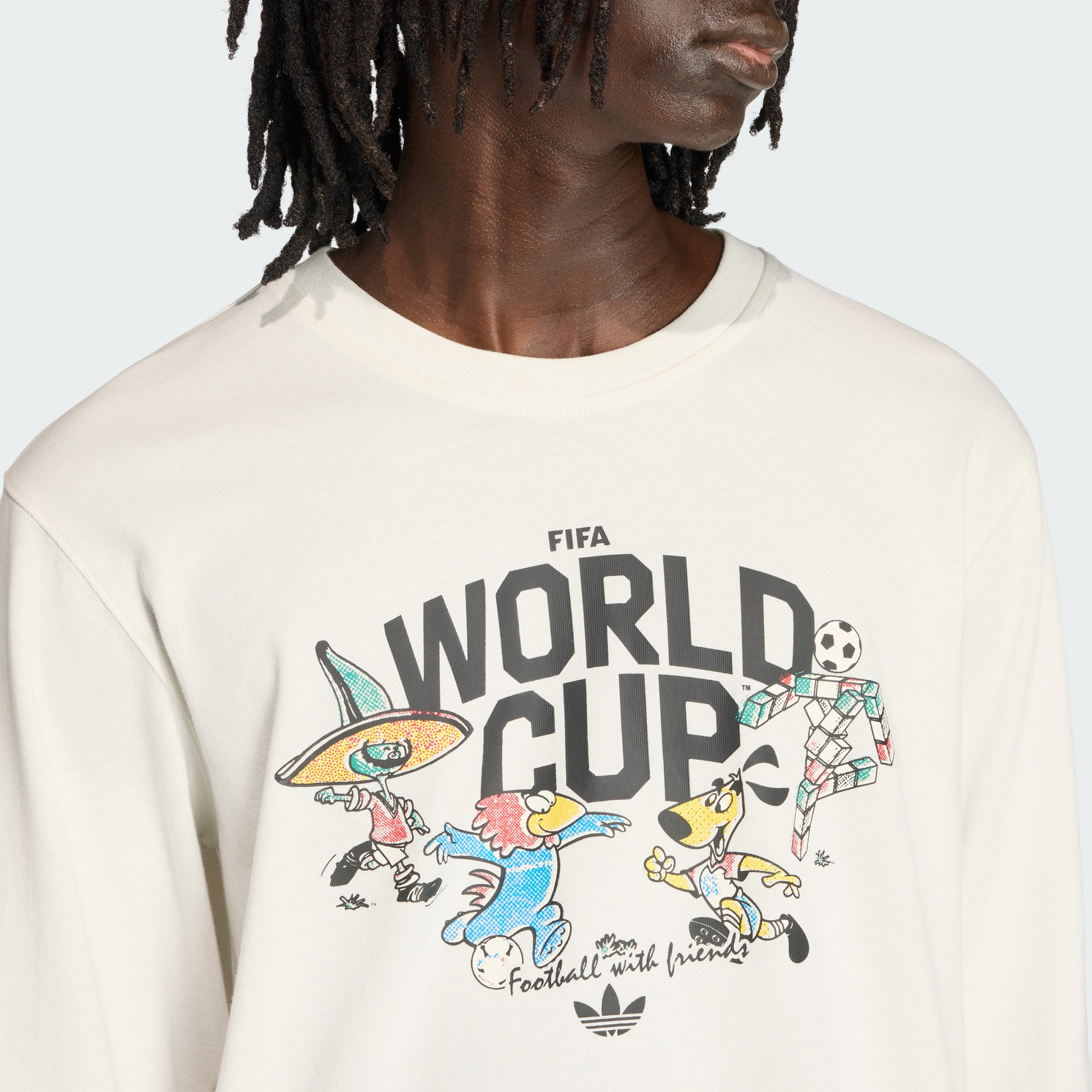 ADIDAS, Adidas Fifa World Cup 2026 Mascot Long Sleeve T-shirt