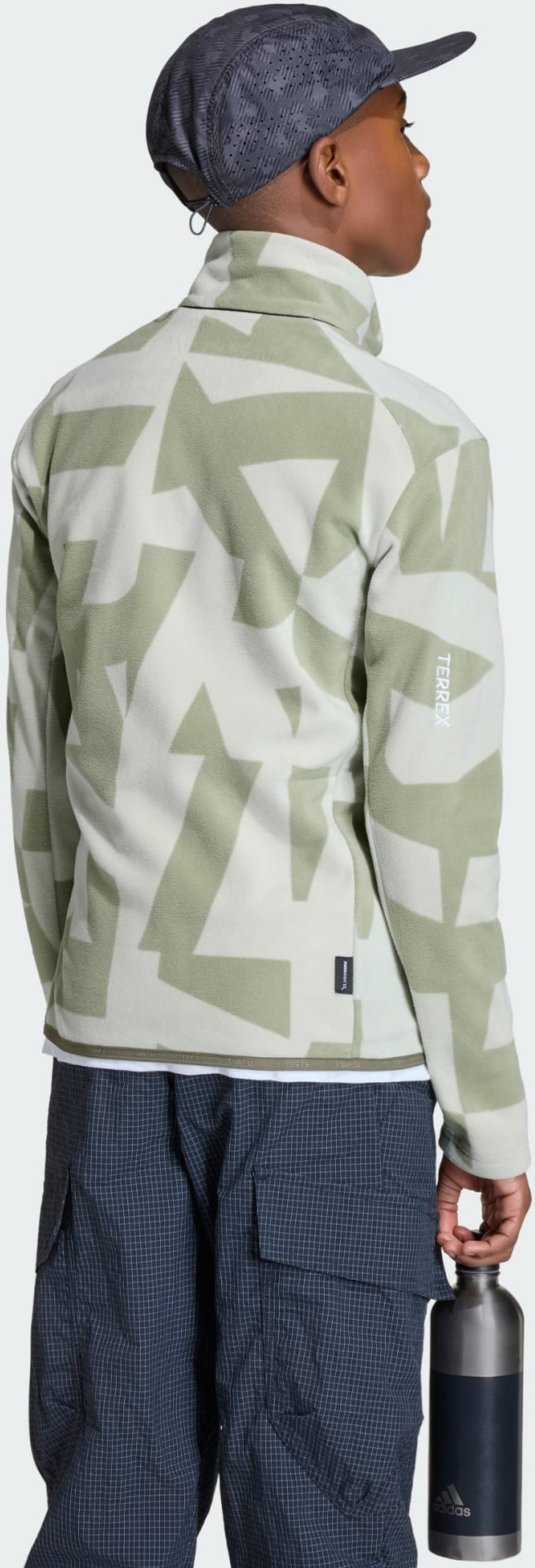 ADIDAS, Adidas Fleecejacka Terrex Multi Printed Full-zip Barn