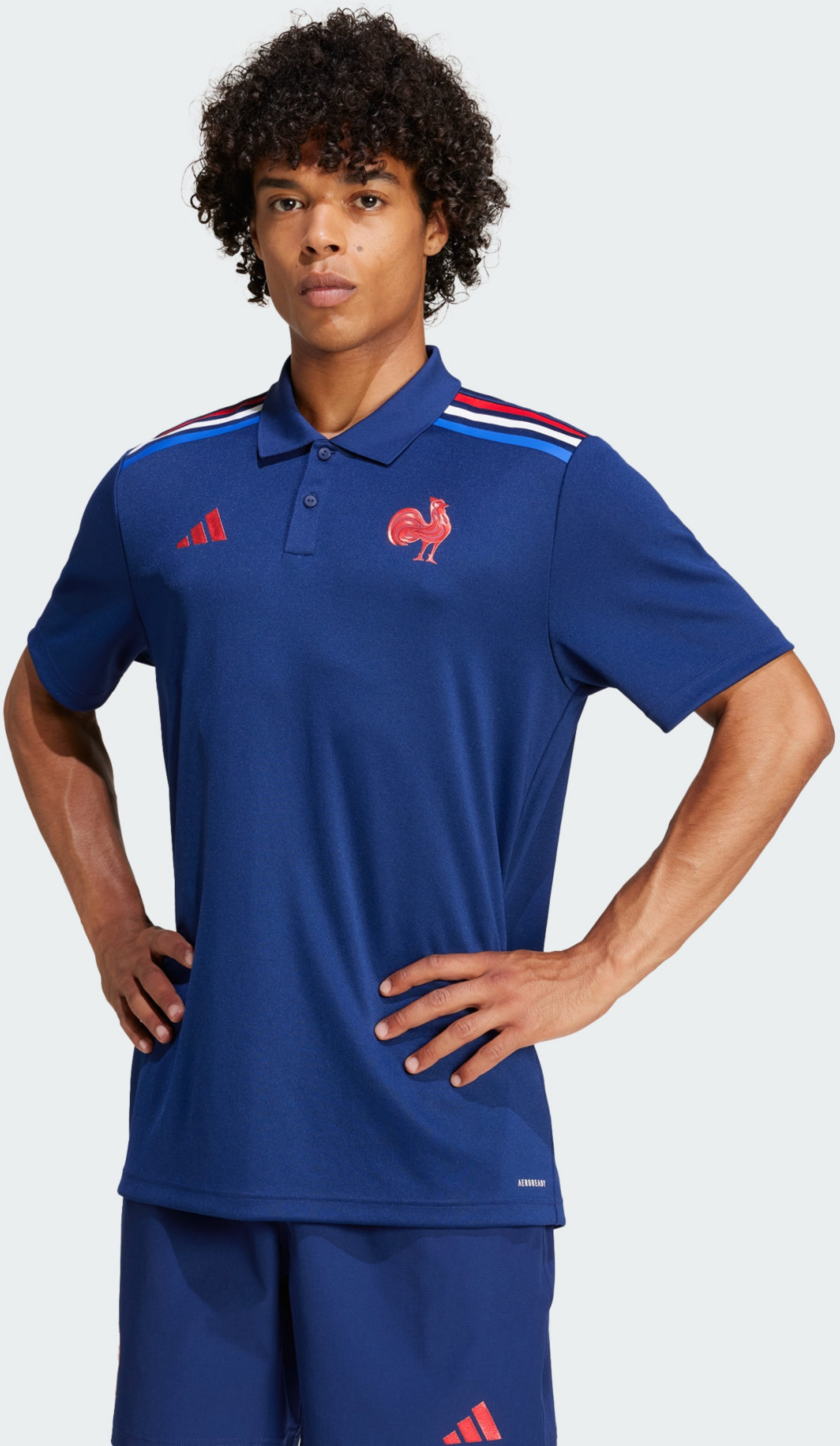 ADIDAS, Adidas France Rugby Home Supporter Pikétröja