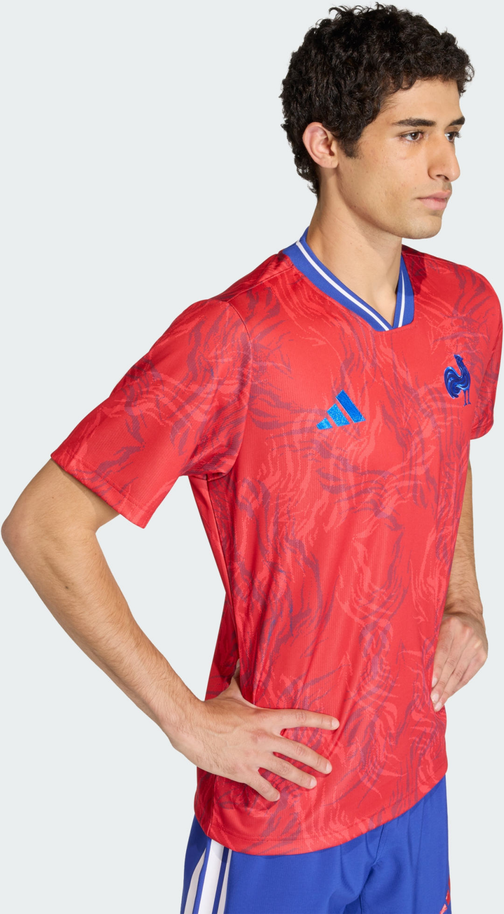 ADIDAS, Adidas France Rugby Prematch Jersey