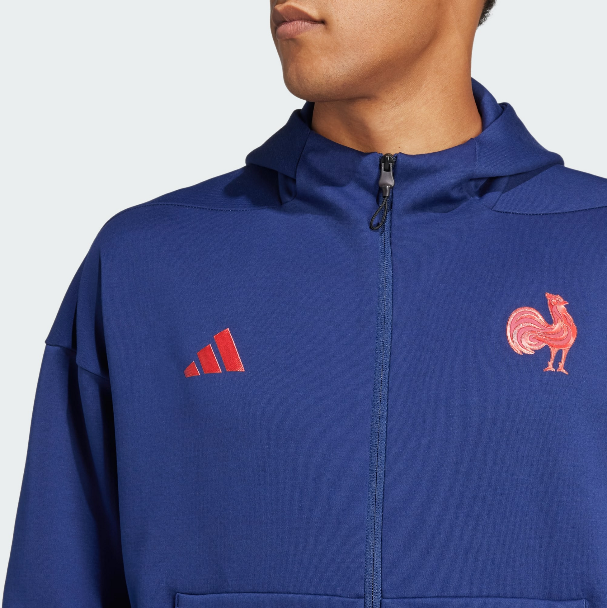 ADIDAS, Adidas France Travel Z.n.e. Full-zip Hooded Träningsjacka