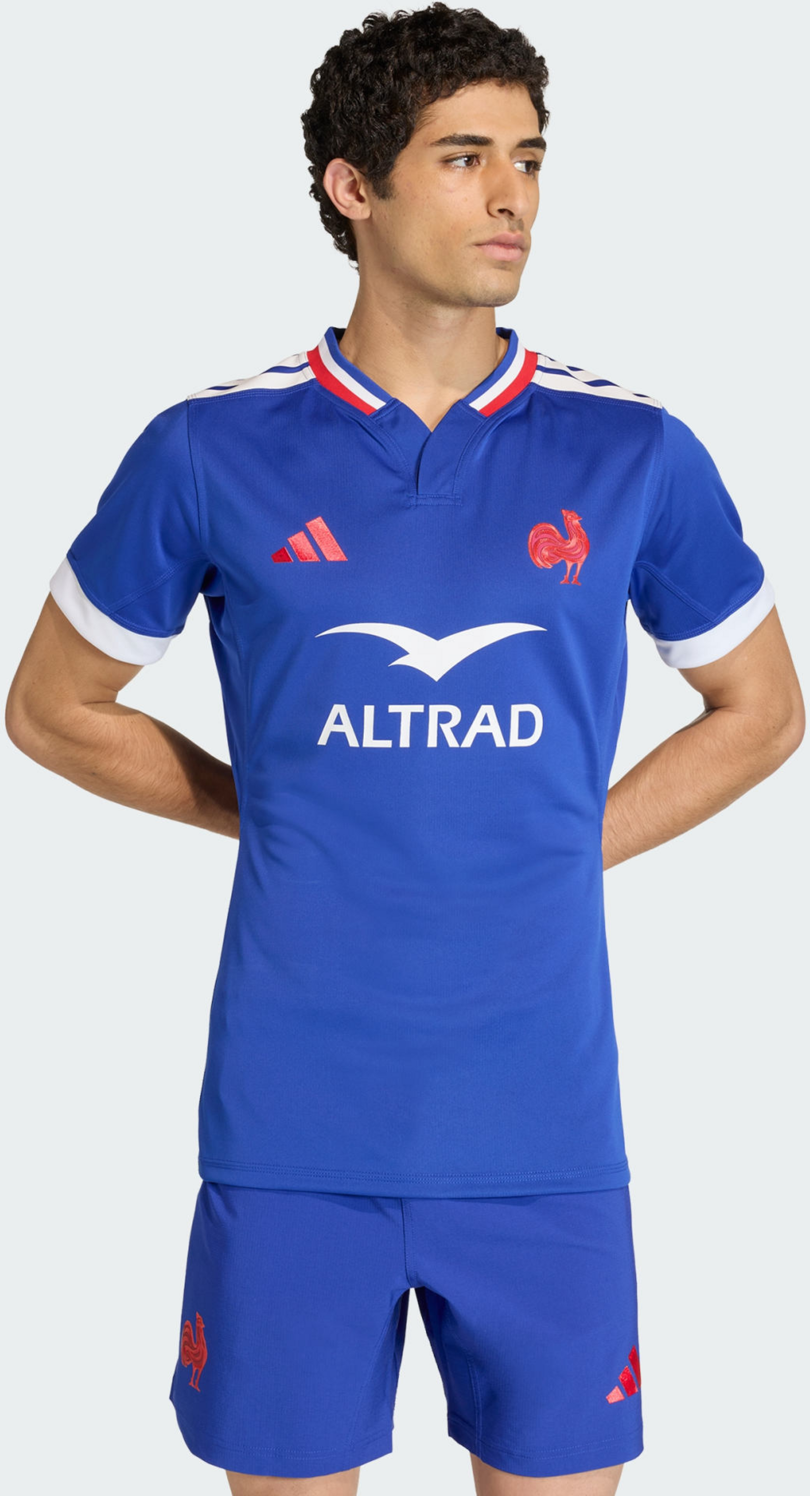 ADIDAS, Adidas Frankrike Rugby Performance Replica Tr&ouml;ja