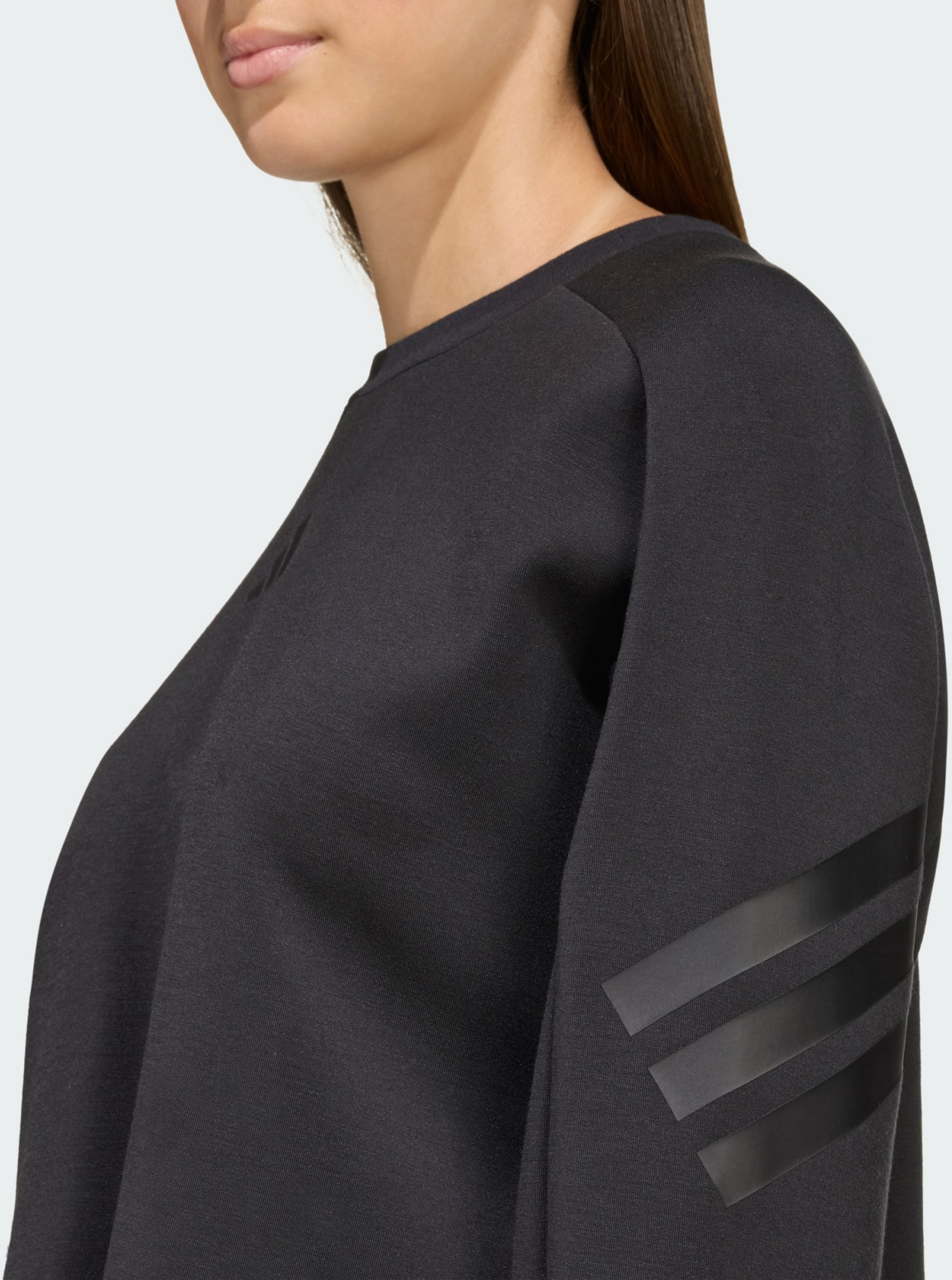 ADIDAS, Adidas Future Icons 3 Stripes Sweatshirt I Crop-modell