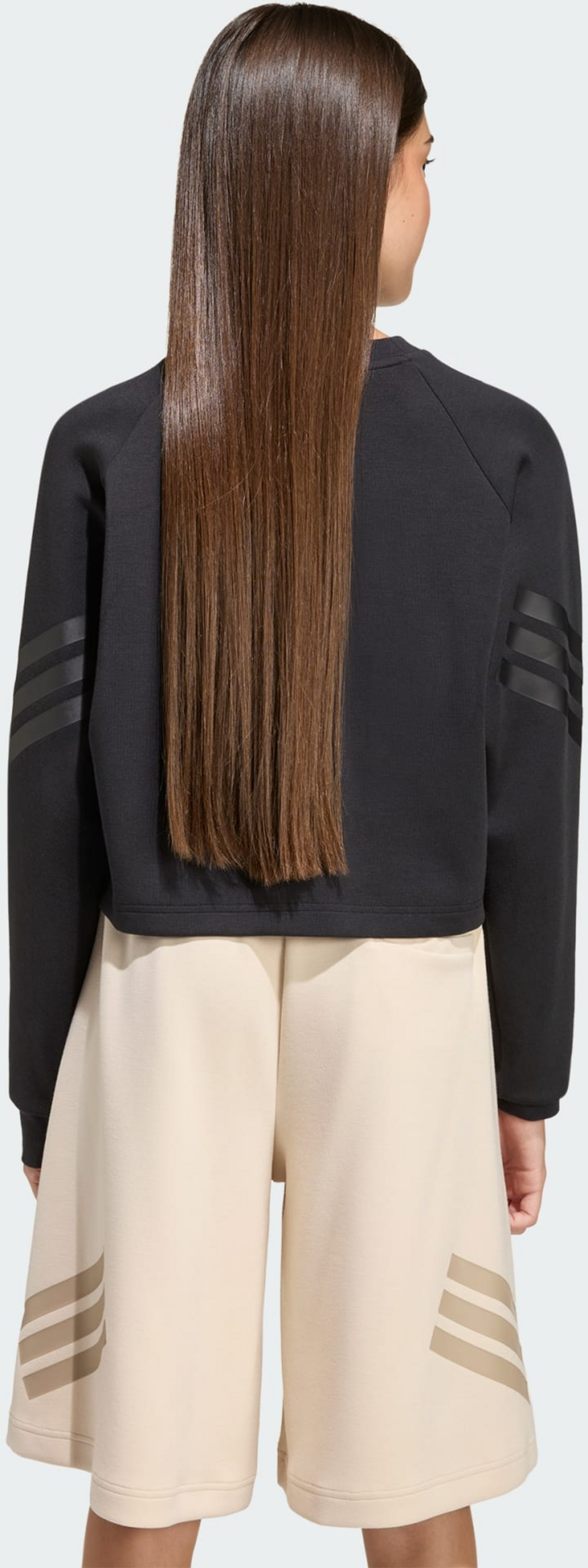 ADIDAS, Adidas Future Icons 3 Stripes Sweatshirt I Crop-modell