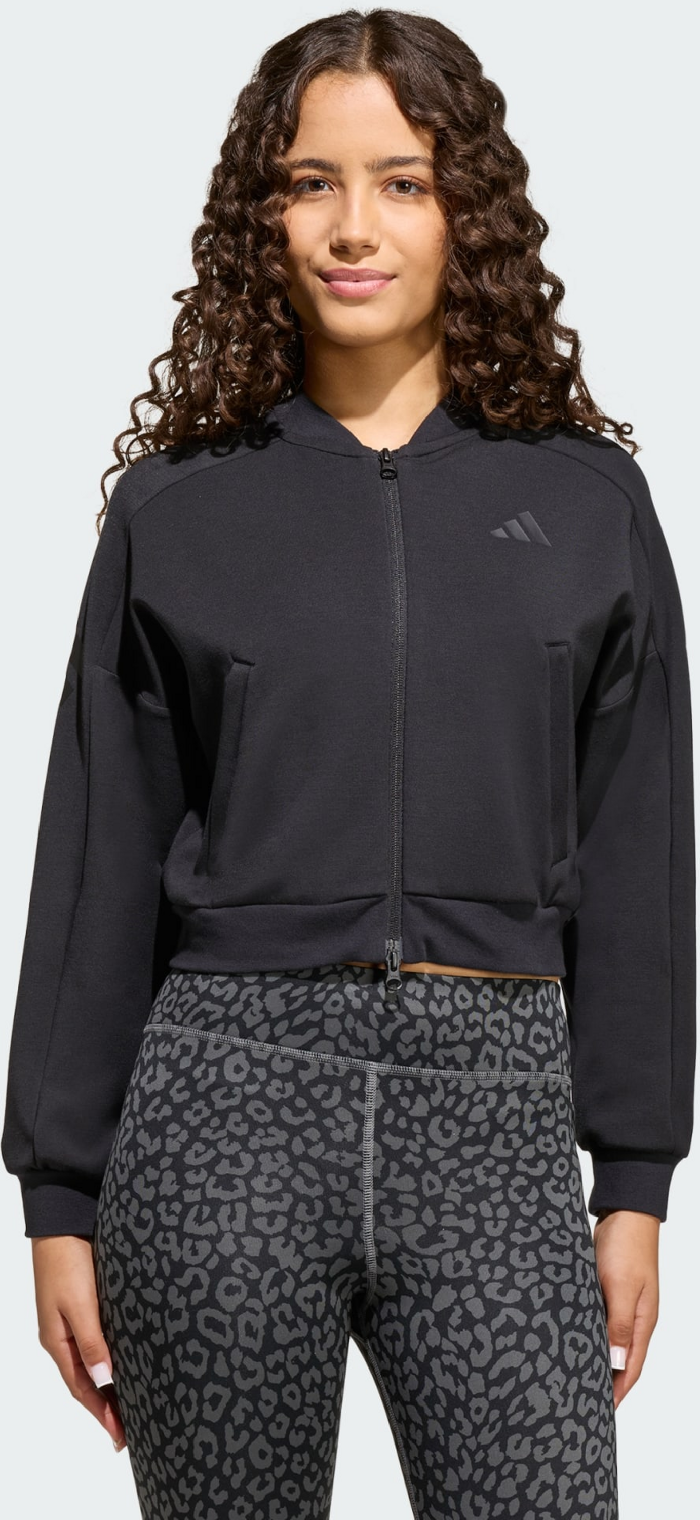 ADIDAS, Adidas Future Icons 3 Stripes Tr&auml;ningsjacka Med Hel Dragkedja