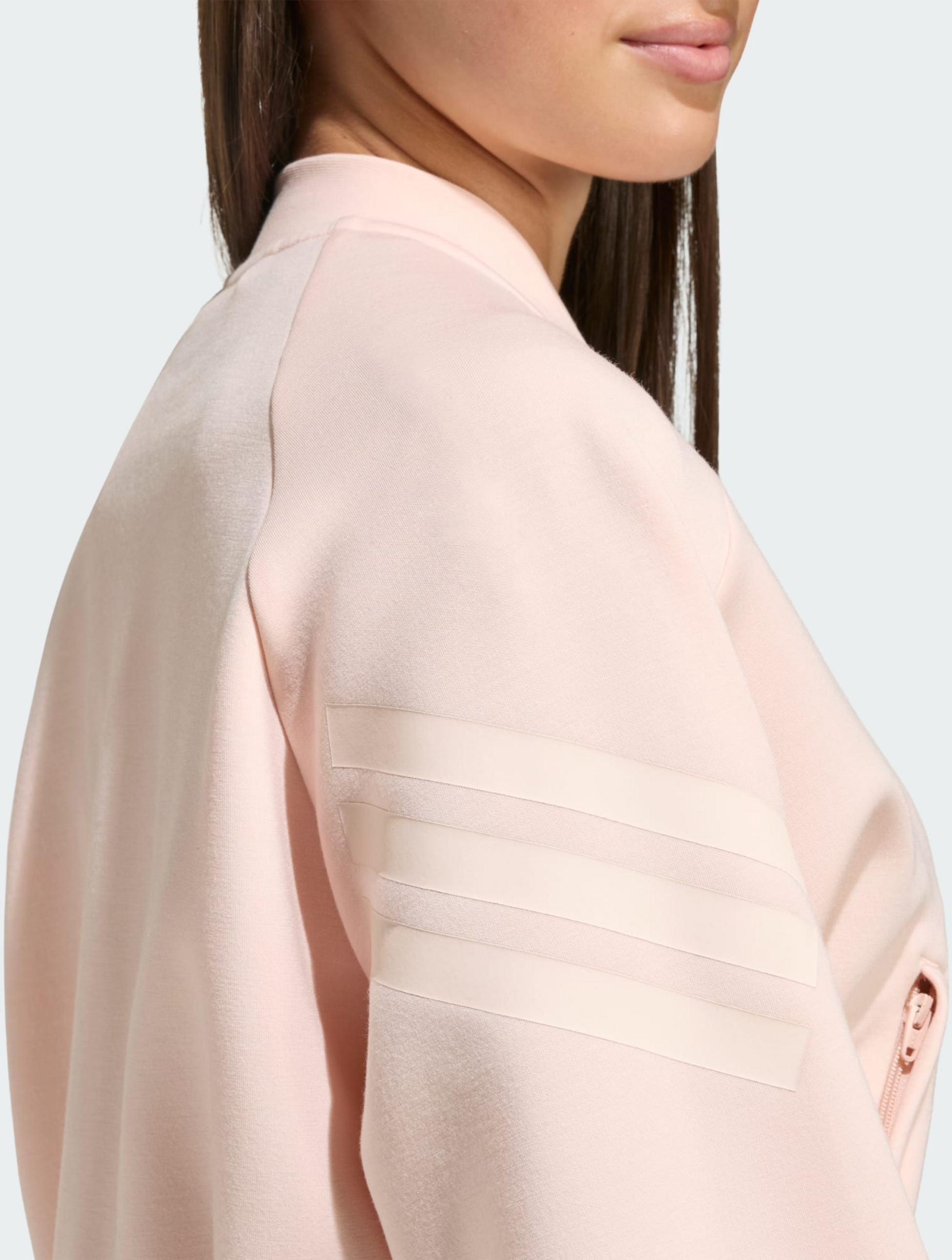 ADIDAS, Adidas Future Icons 3 Stripes Tr&auml;ningsjacka Med Hel Dragkedja