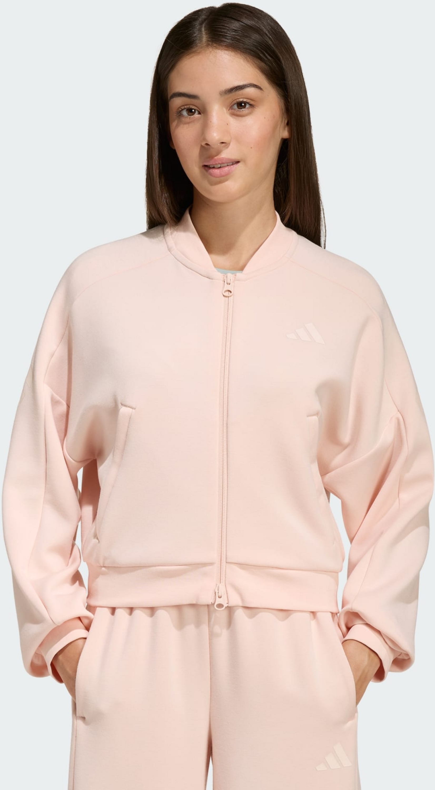 ADIDAS, Adidas Future Icons 3 Stripes Tr&auml;ningsjacka Med Hel Dragkedja