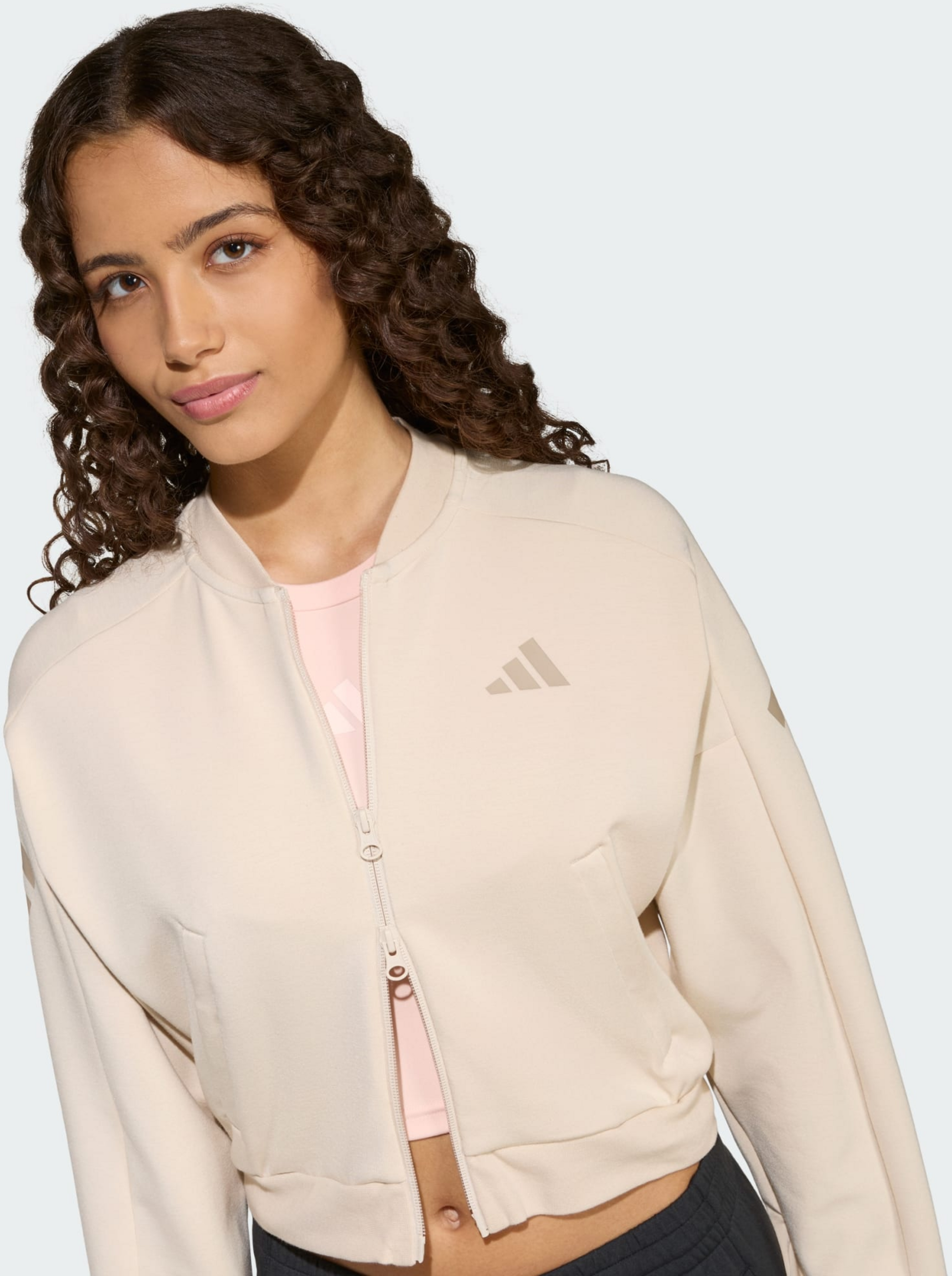 ADIDAS, Adidas Future Icons 3 Stripes Träningsjacka Med Hel Dragkedja