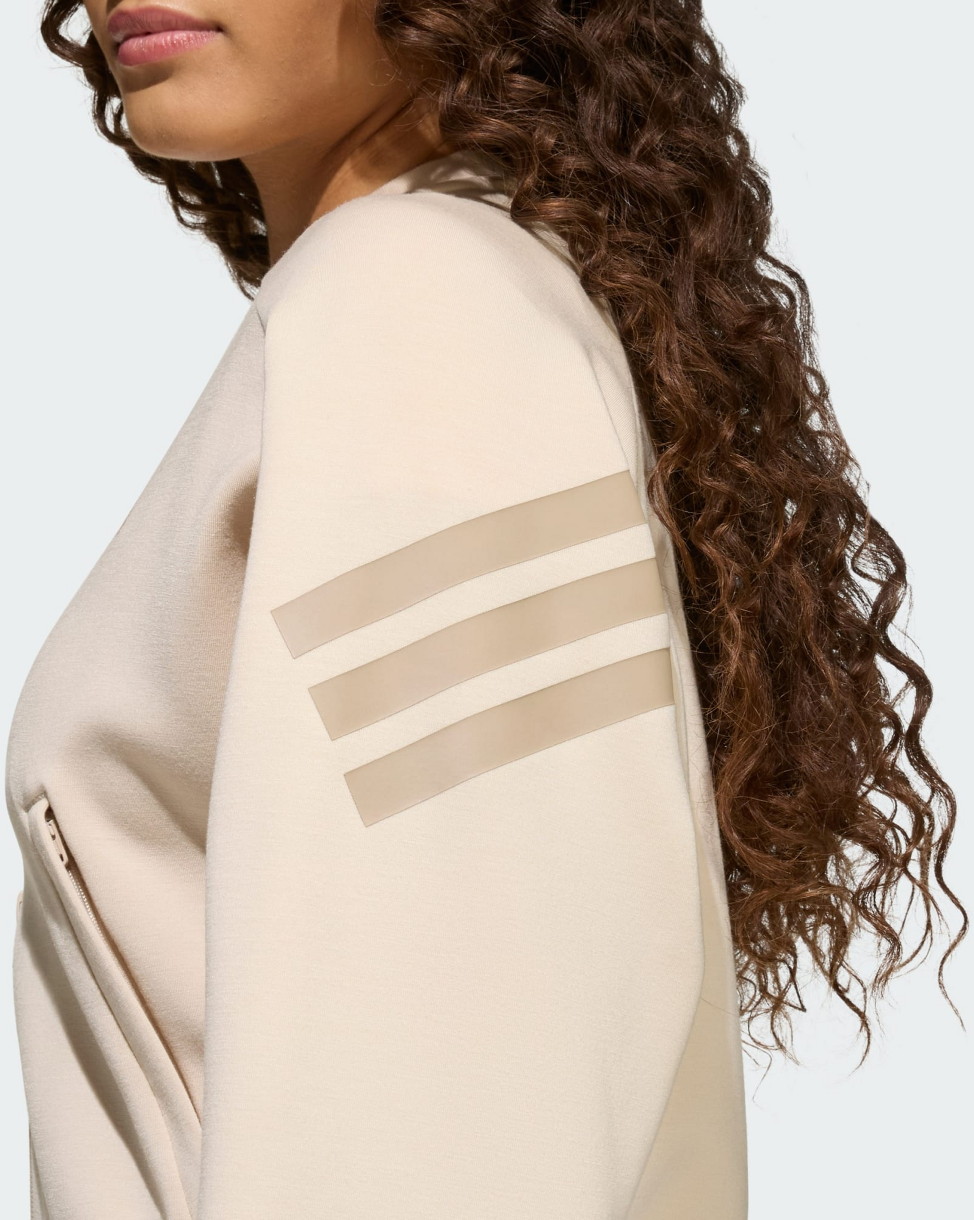 ADIDAS, Adidas Future Icons 3 Stripes Träningsjacka Med Hel Dragkedja