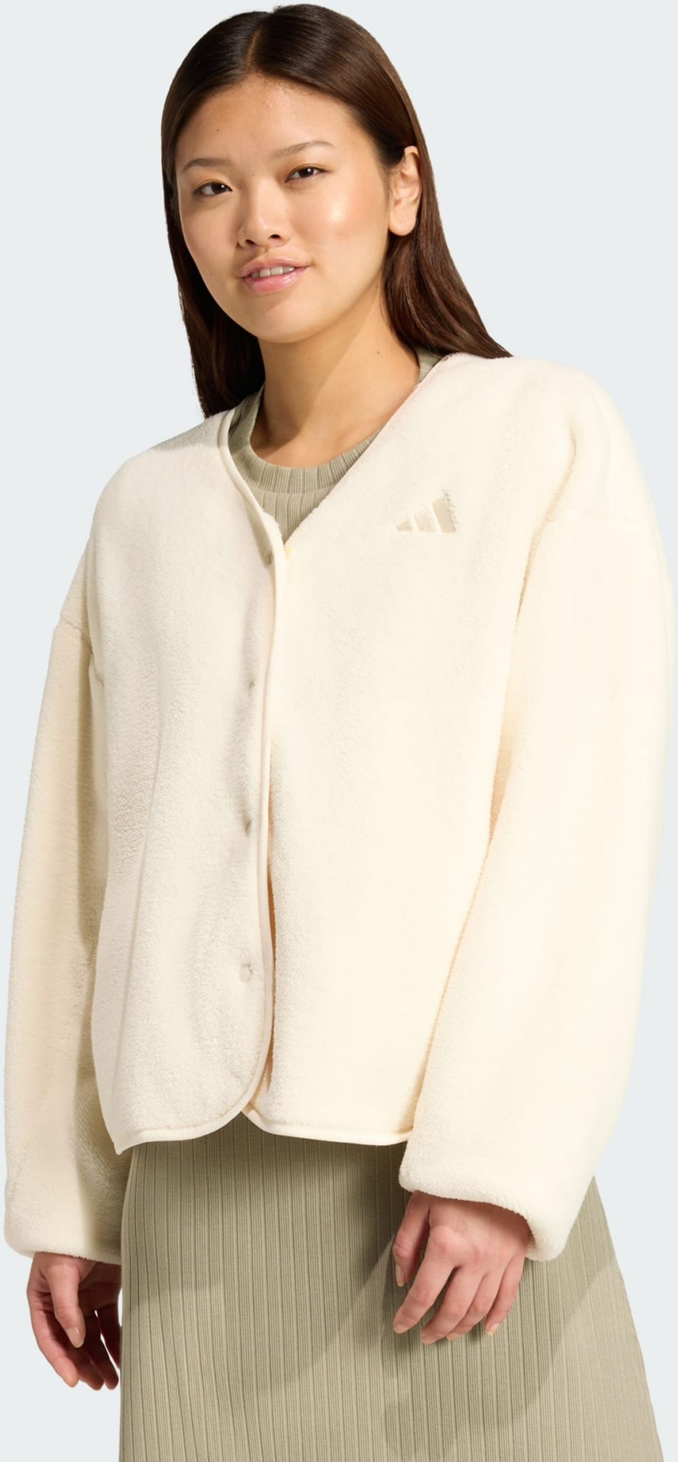 ADIDAS, Adidas Future Icons 3-stripes Fleecekofta