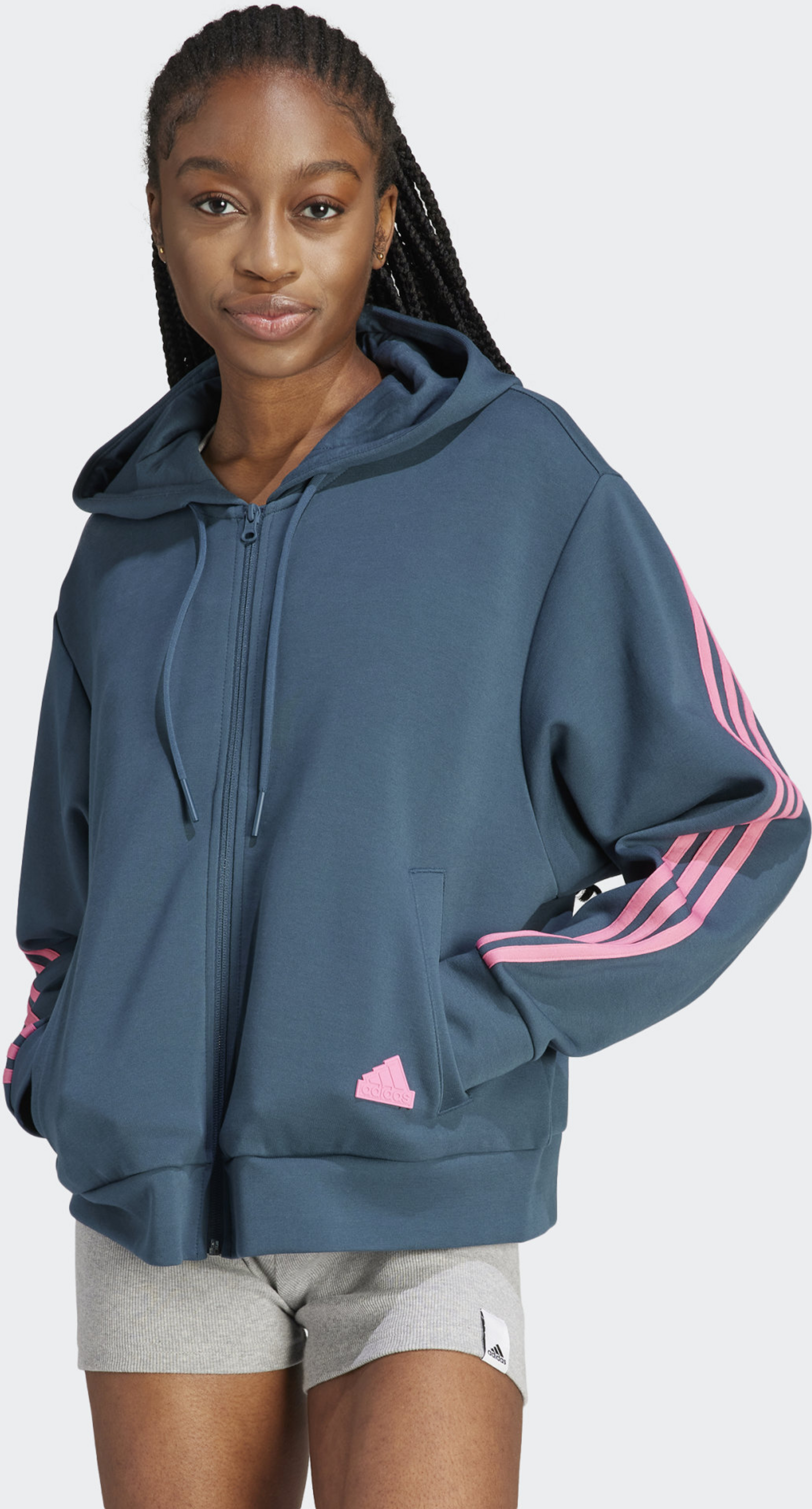 ADIDAS, Adidas Future Icons 3-stripes Full-zip Hoodie