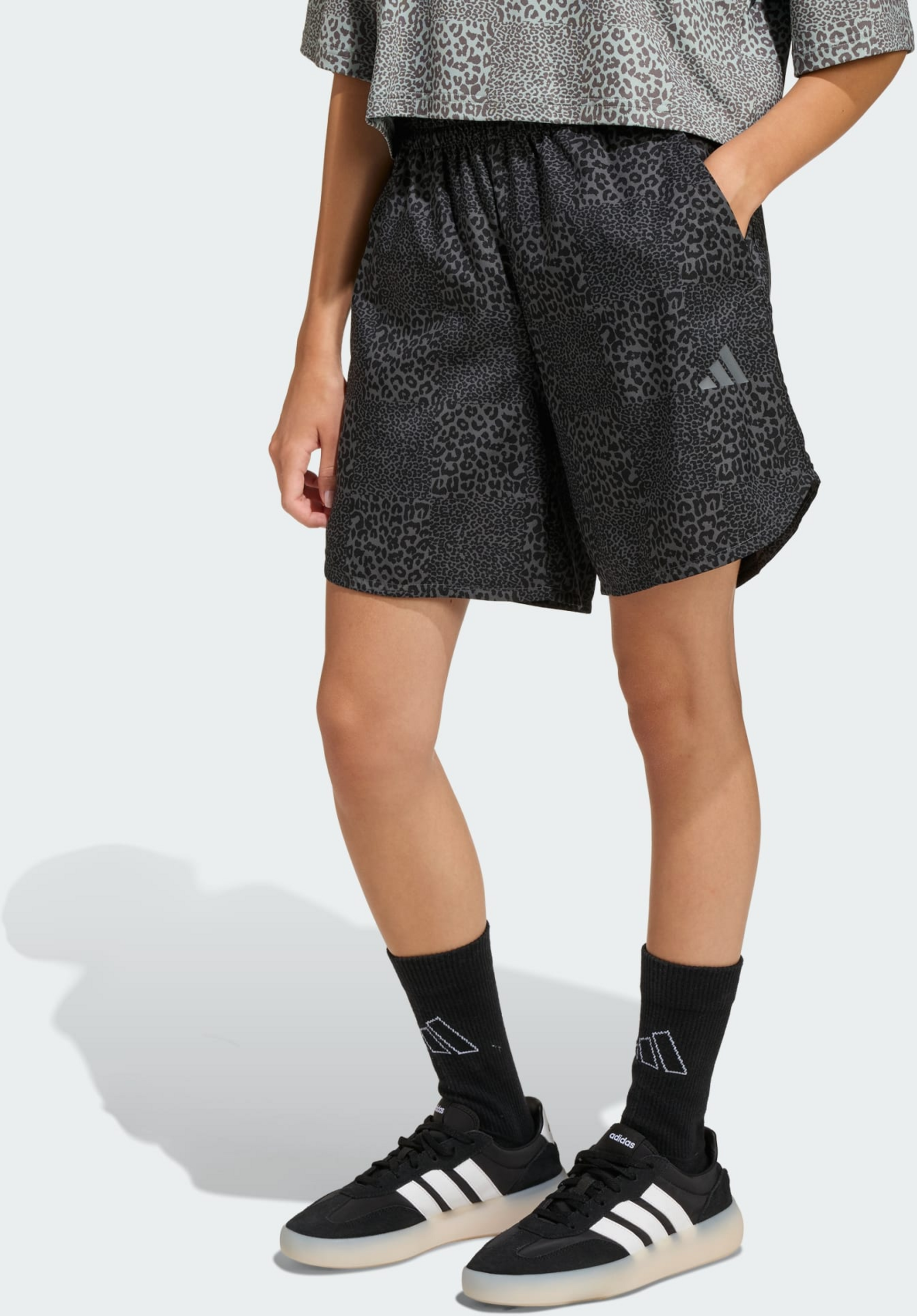 ADIDAS, Adidas Future Icons Shorts Med Heltäckande Grafik