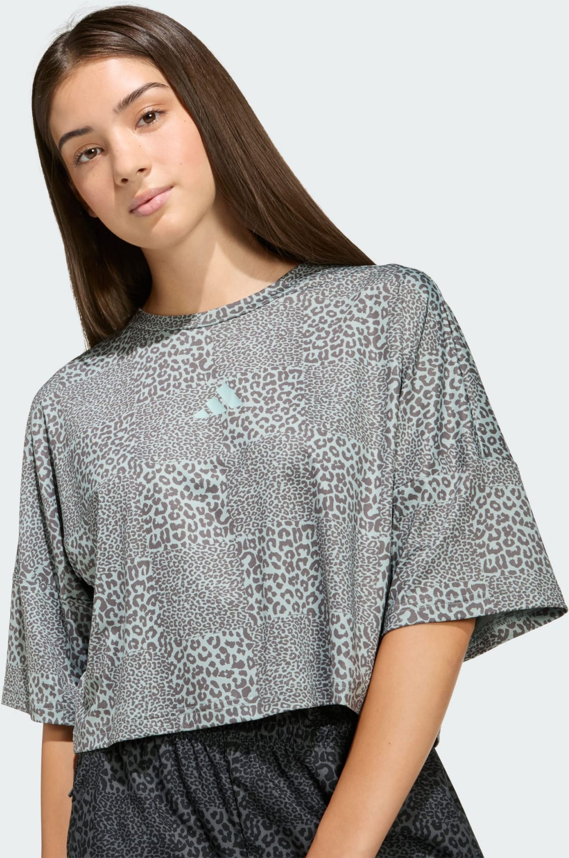 ADIDAS, Adidas Future Icons T-shirt Med Heltäckande Tryck