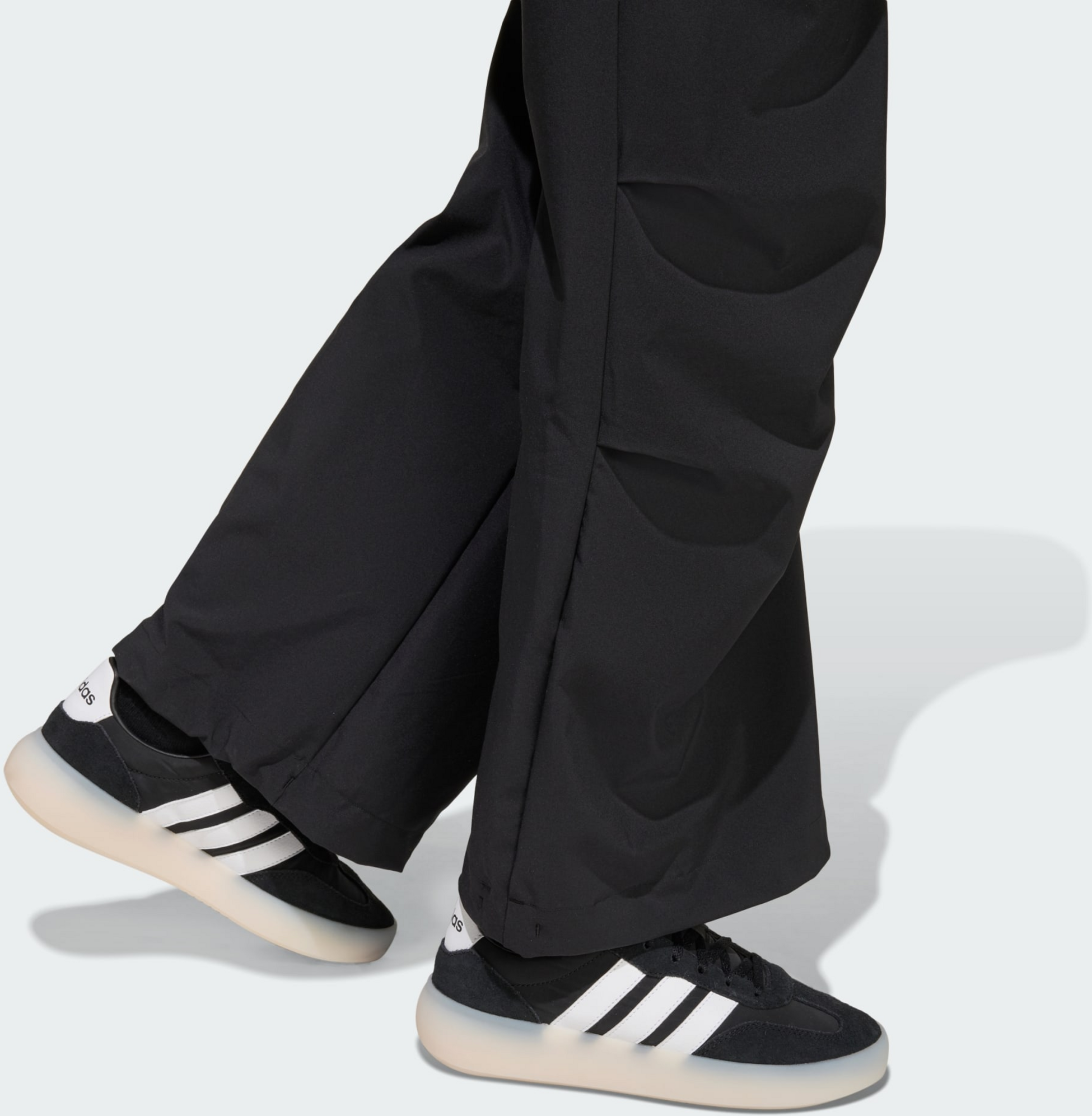 ADIDAS, Adidas Future Icons Vävda Byxor Med Elastisk Midja Och Vida Ben
