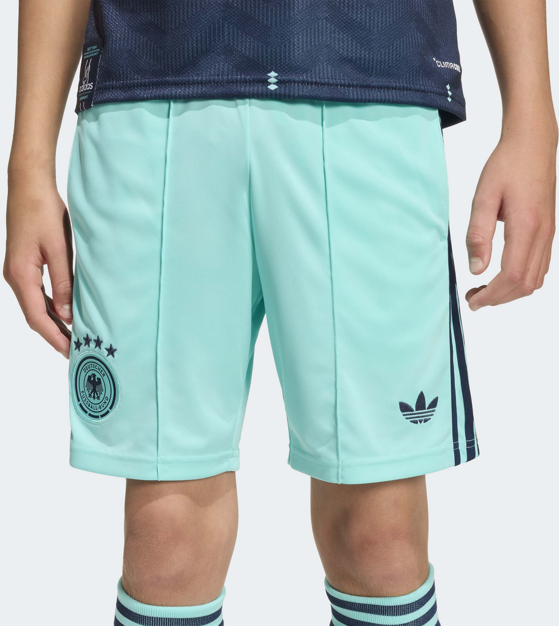 ADIDAS, Adidas Germany 26 Away Kids Shorts