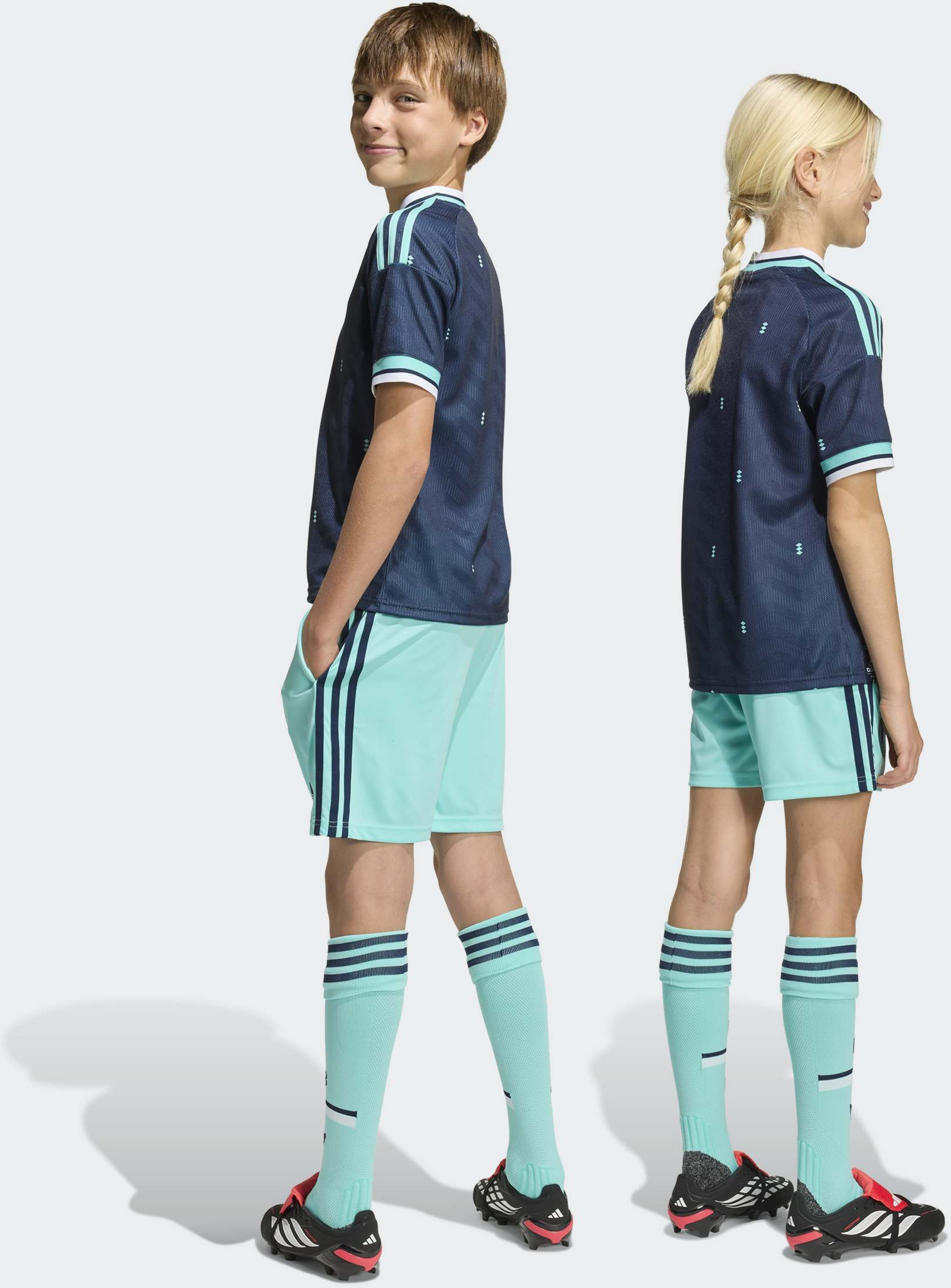 ADIDAS, Adidas Germany 26 Away Kids Shorts