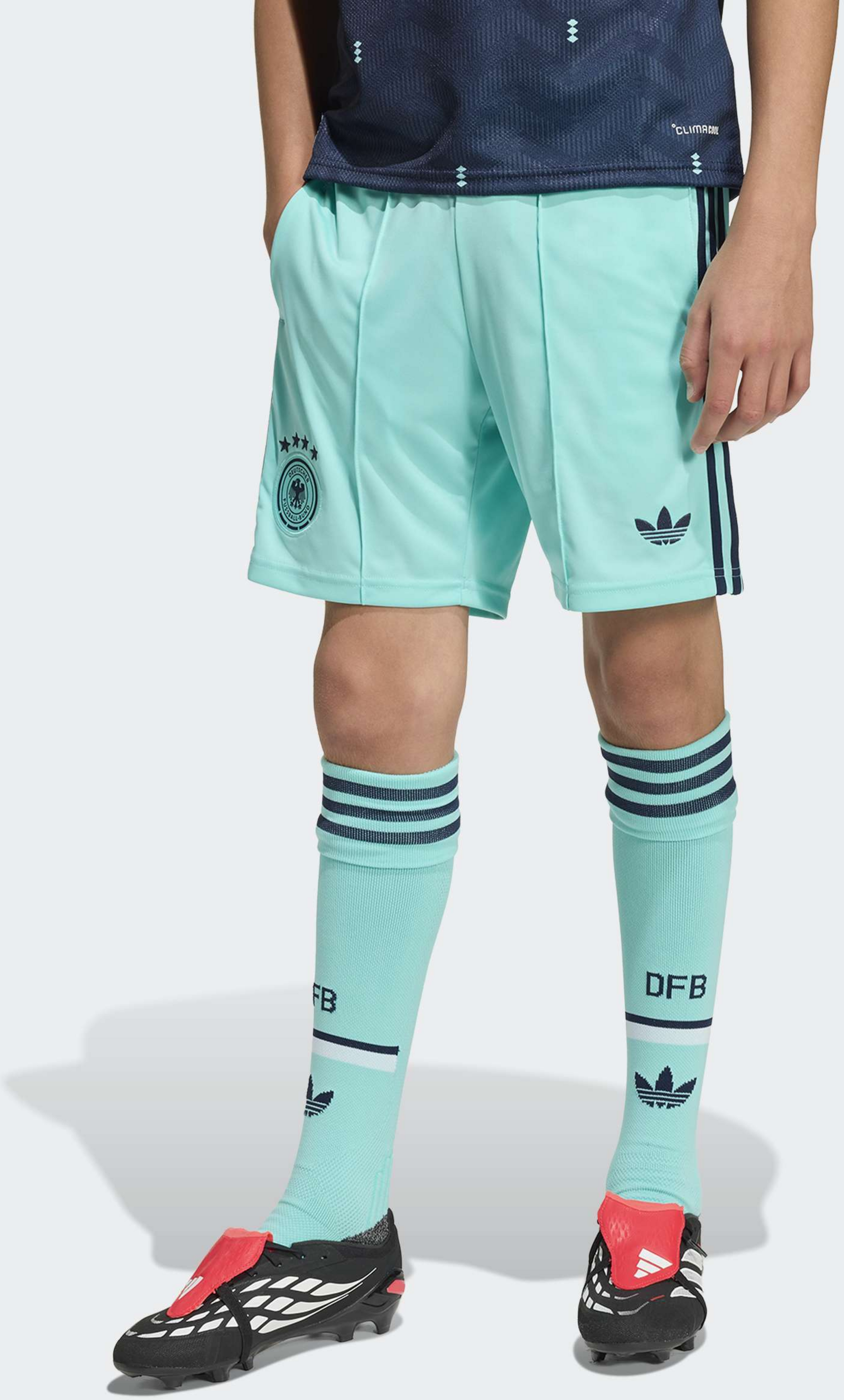 ADIDAS, Adidas Germany 26 Away Kids Shorts