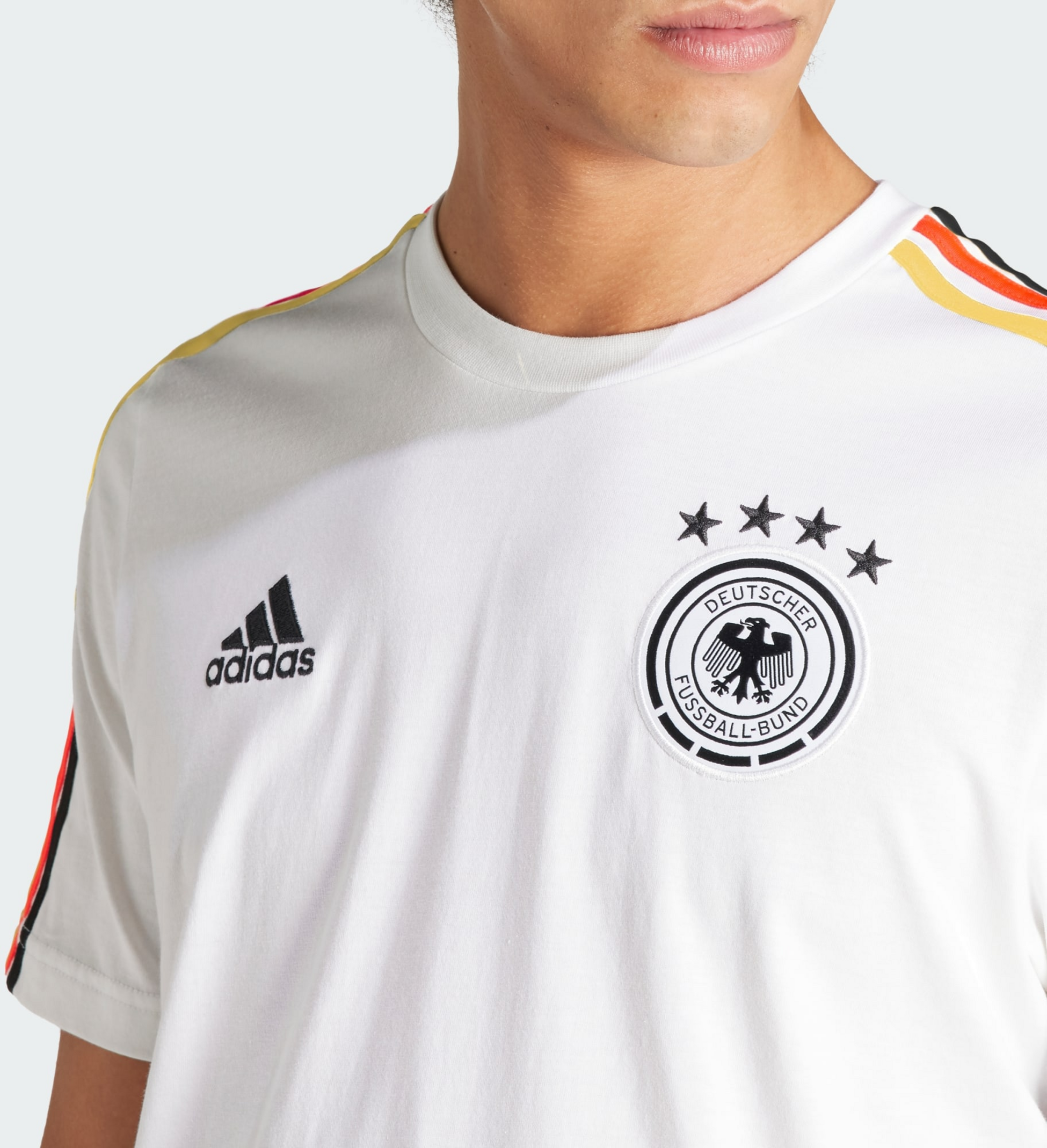 ADIDAS, Adidas Germany Dna 3-stripes T-shirt